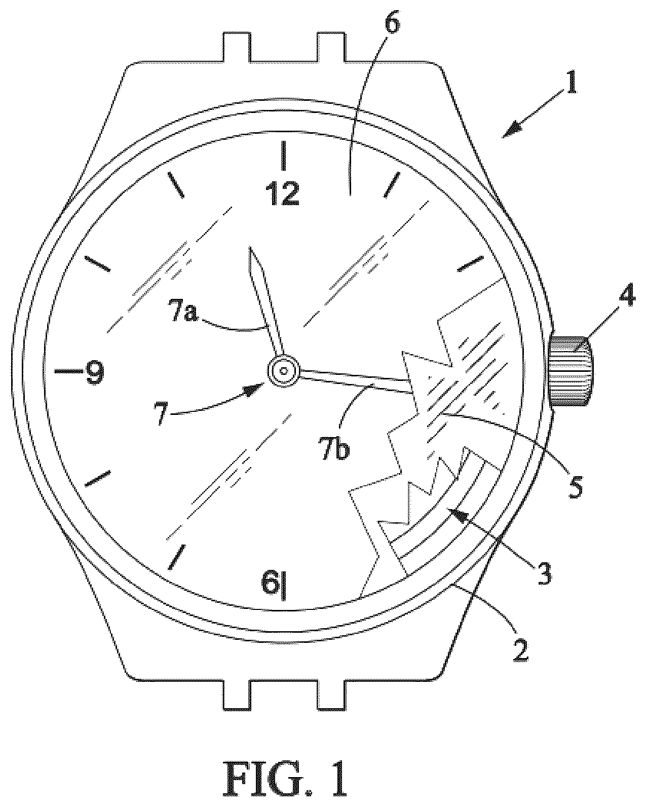 Patent US12353168 Figure 1 – Part for timepiece movement, timepiece movement, timepiece, and method for manufacturing such a part for timepiece movement