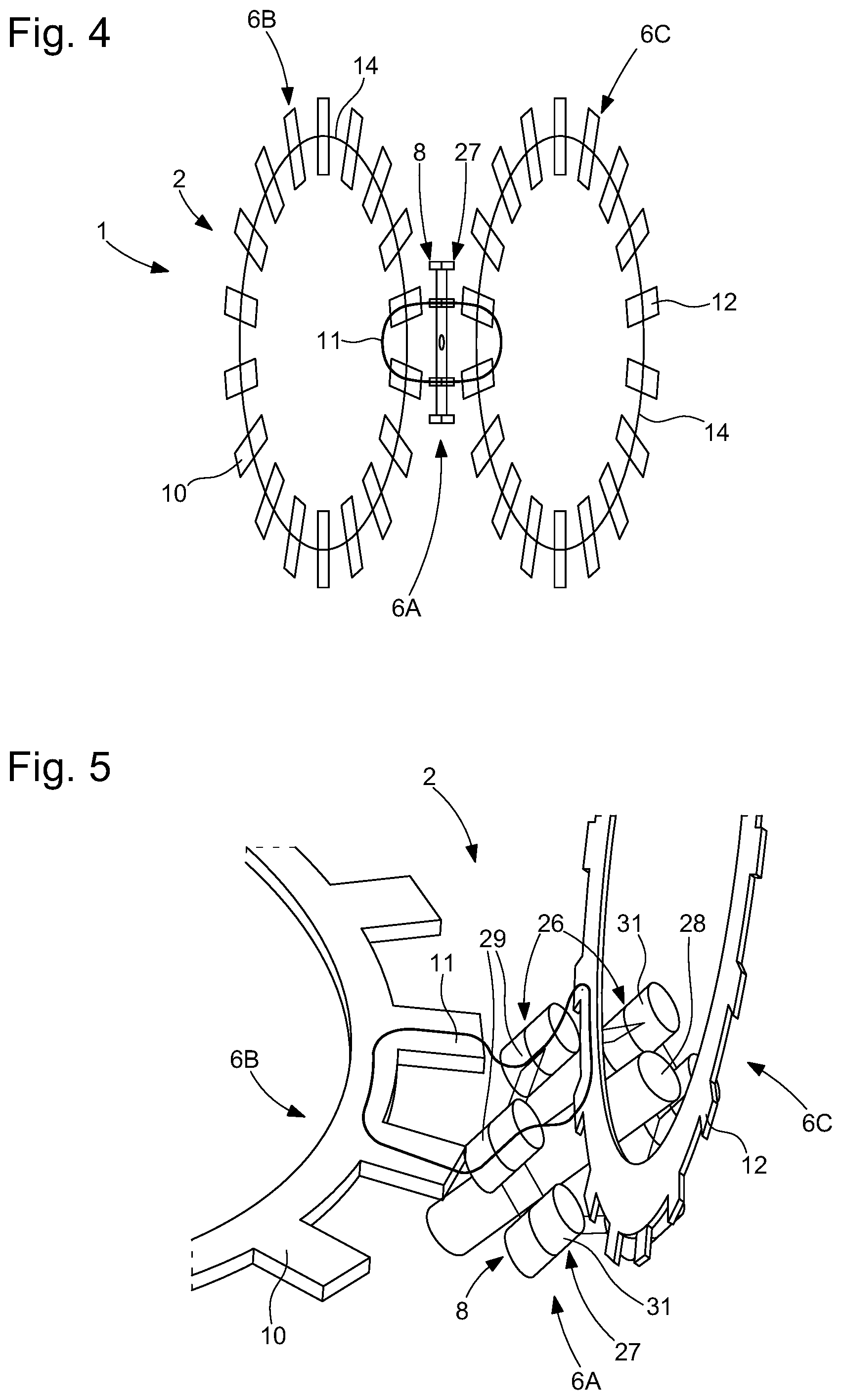 Patent US12353169 Figure 2 – Timepiece mechanism provided with a magnetic gear