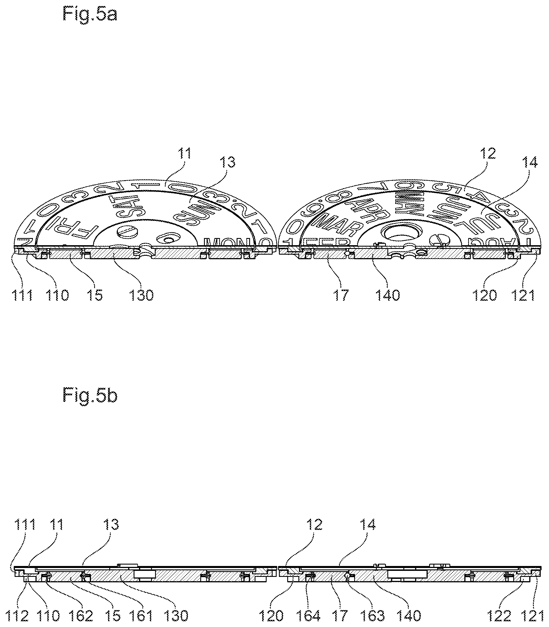 Patent US12353170 Figure 5 – Display mechanism