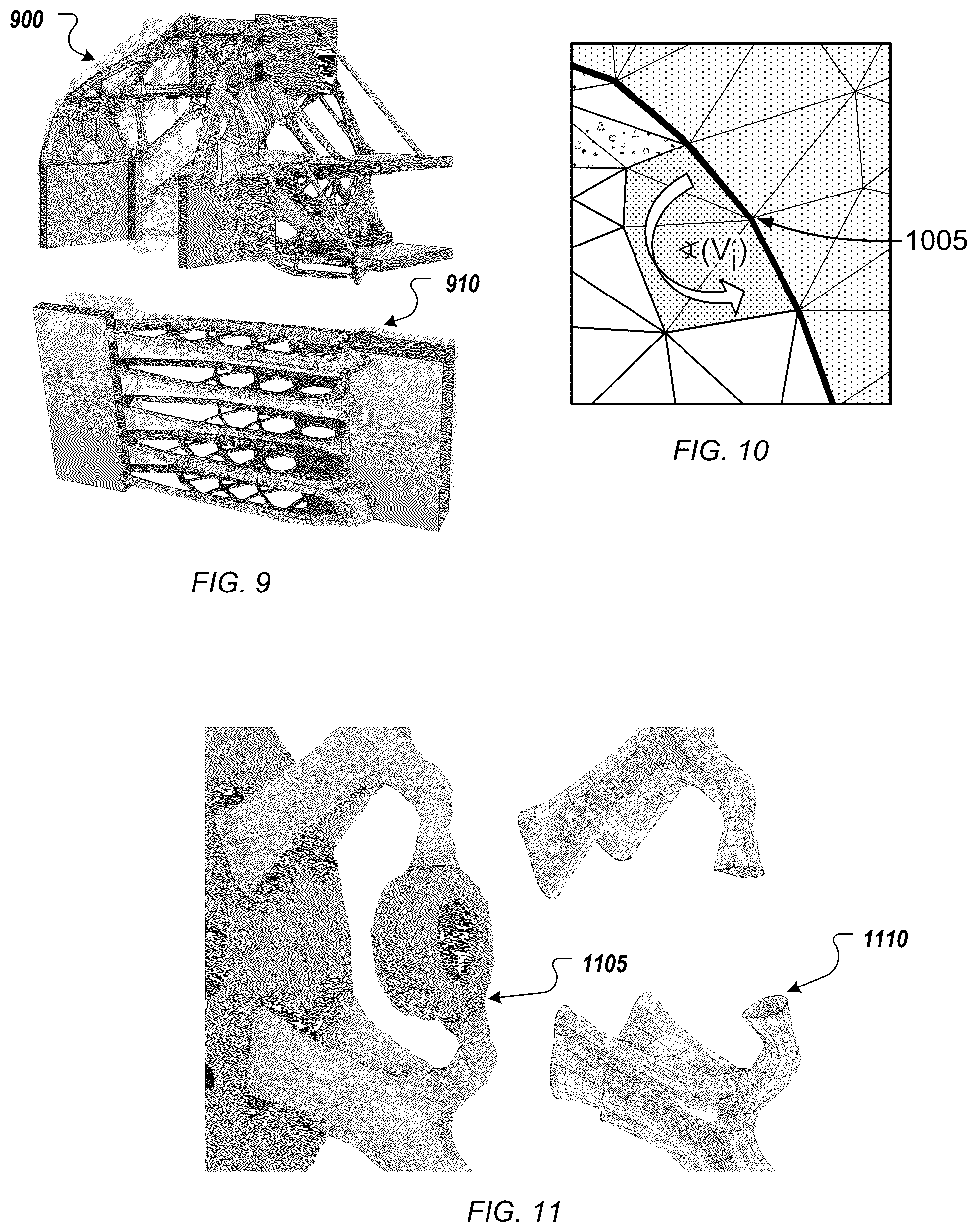 Patent US12353191 Figure 6 – Conversion of mesh geometry to editable and watertight boundary representation in computer aided design