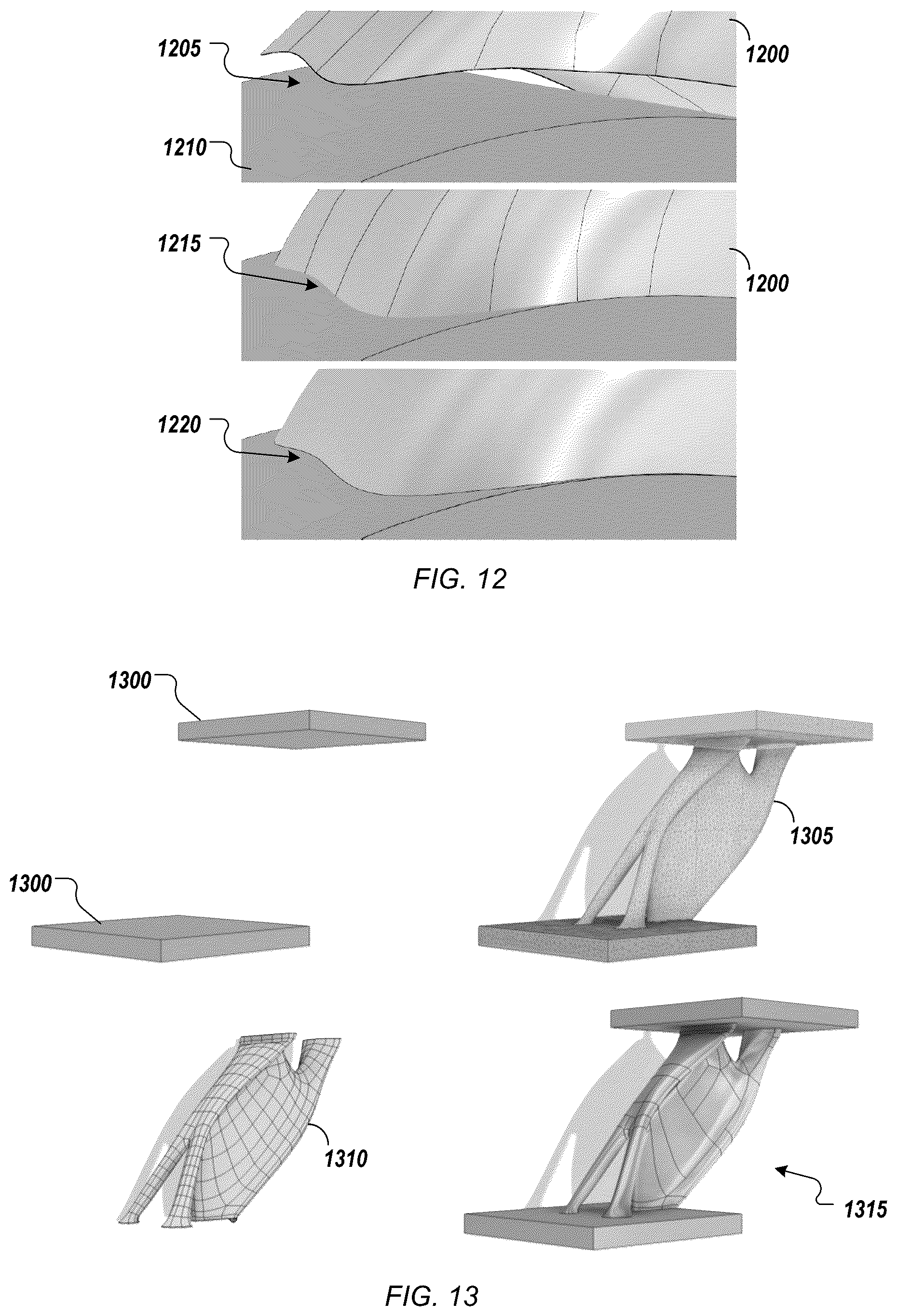 Patent US12353191 Figure 7 – Conversion of mesh geometry to editable and watertight boundary representation in computer aided design