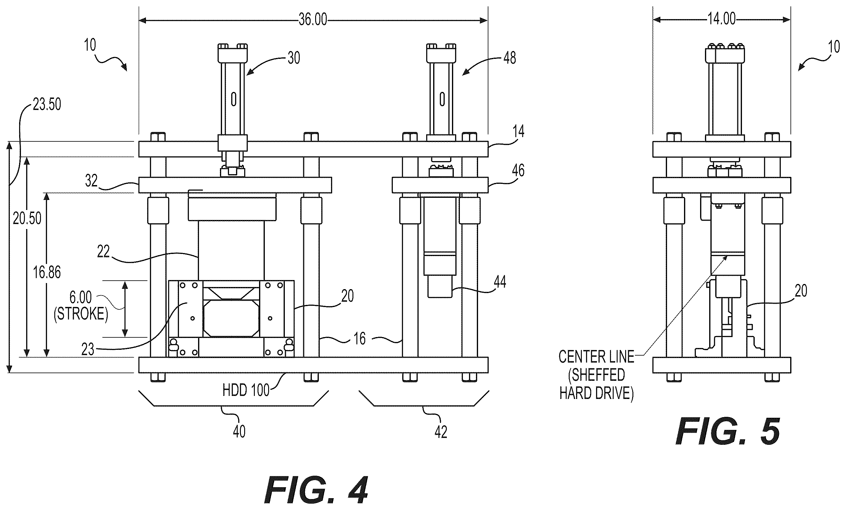 Patent US12353198 Figure 4 – Apparatus for separating components of a hard disk drive