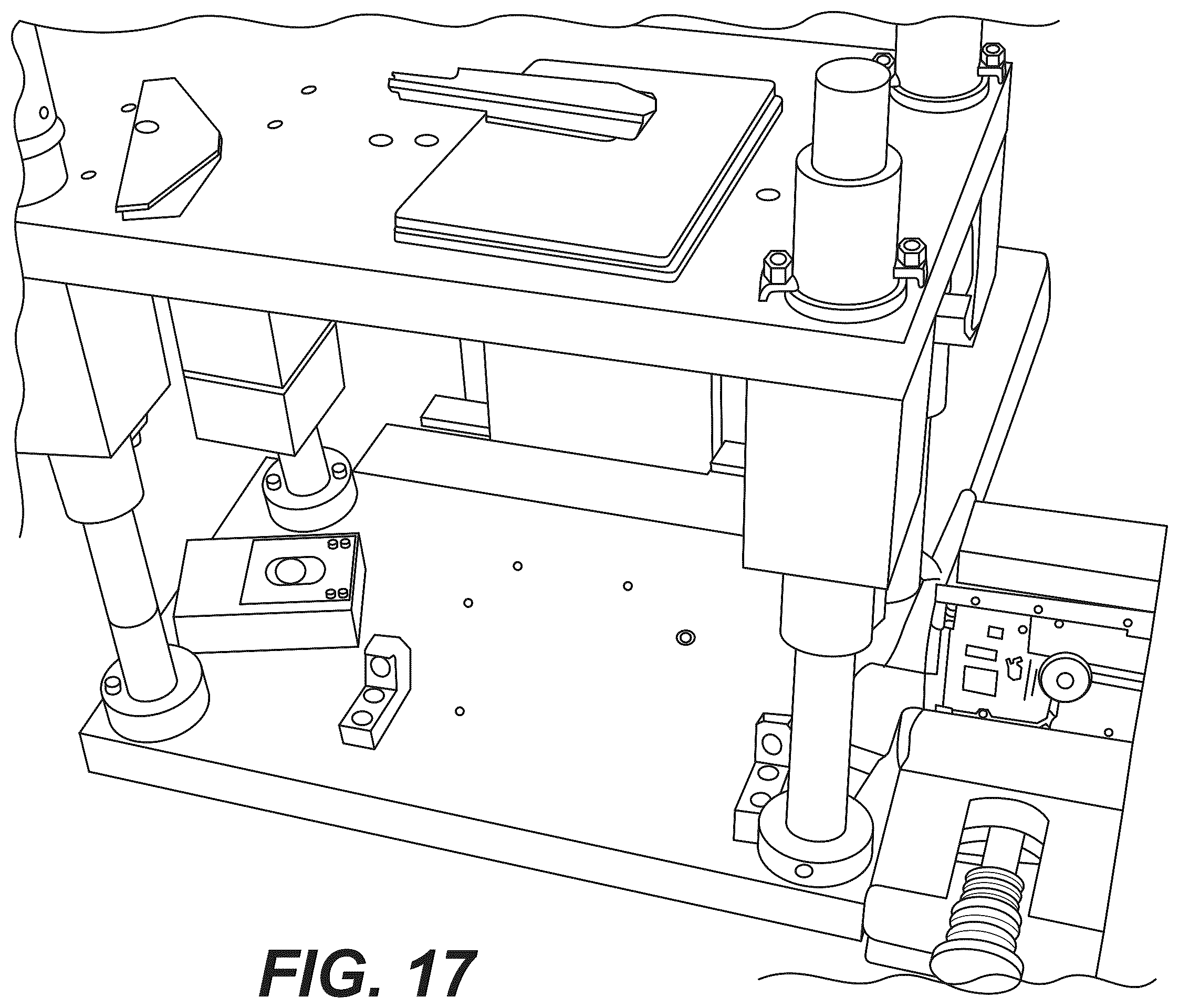 Patent US12353198 Figure 11 – Apparatus for separating components of a hard disk drive