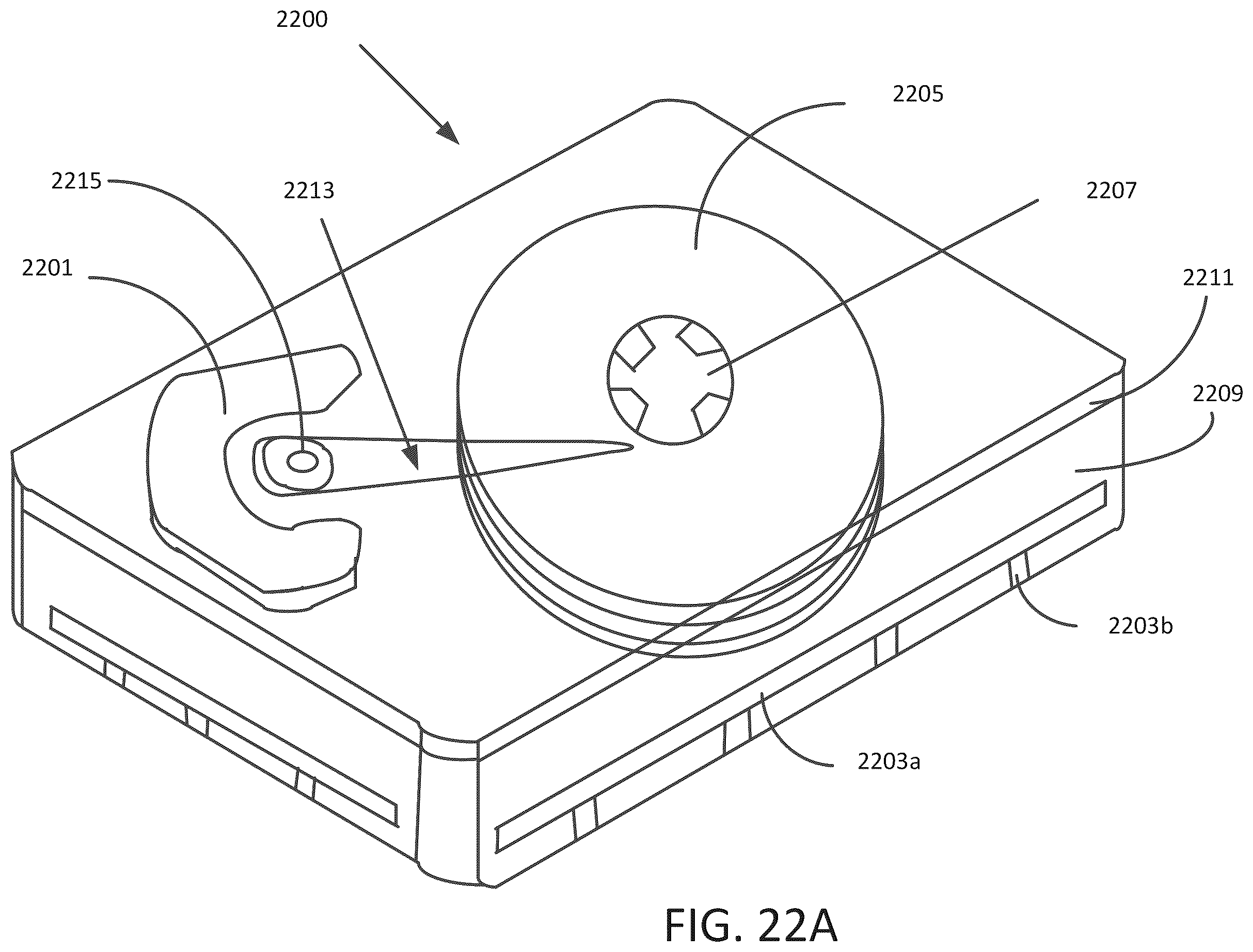 Patent US12353198 Figure 16 – Apparatus for separating components of a hard disk drive