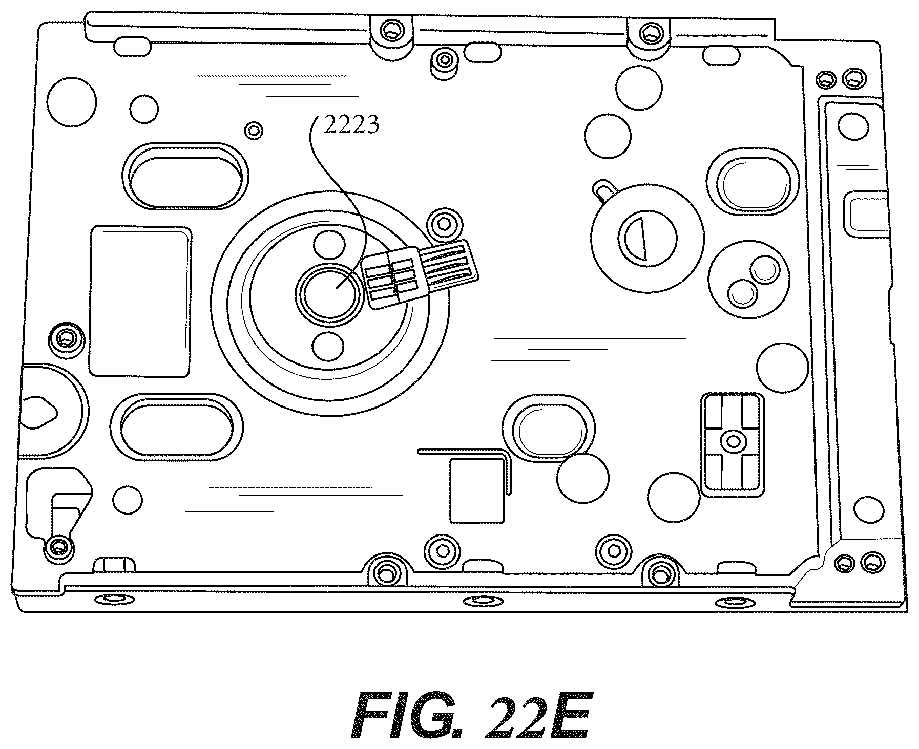 Patent US12353198 Figure 20 – Apparatus for separating components of a hard disk drive