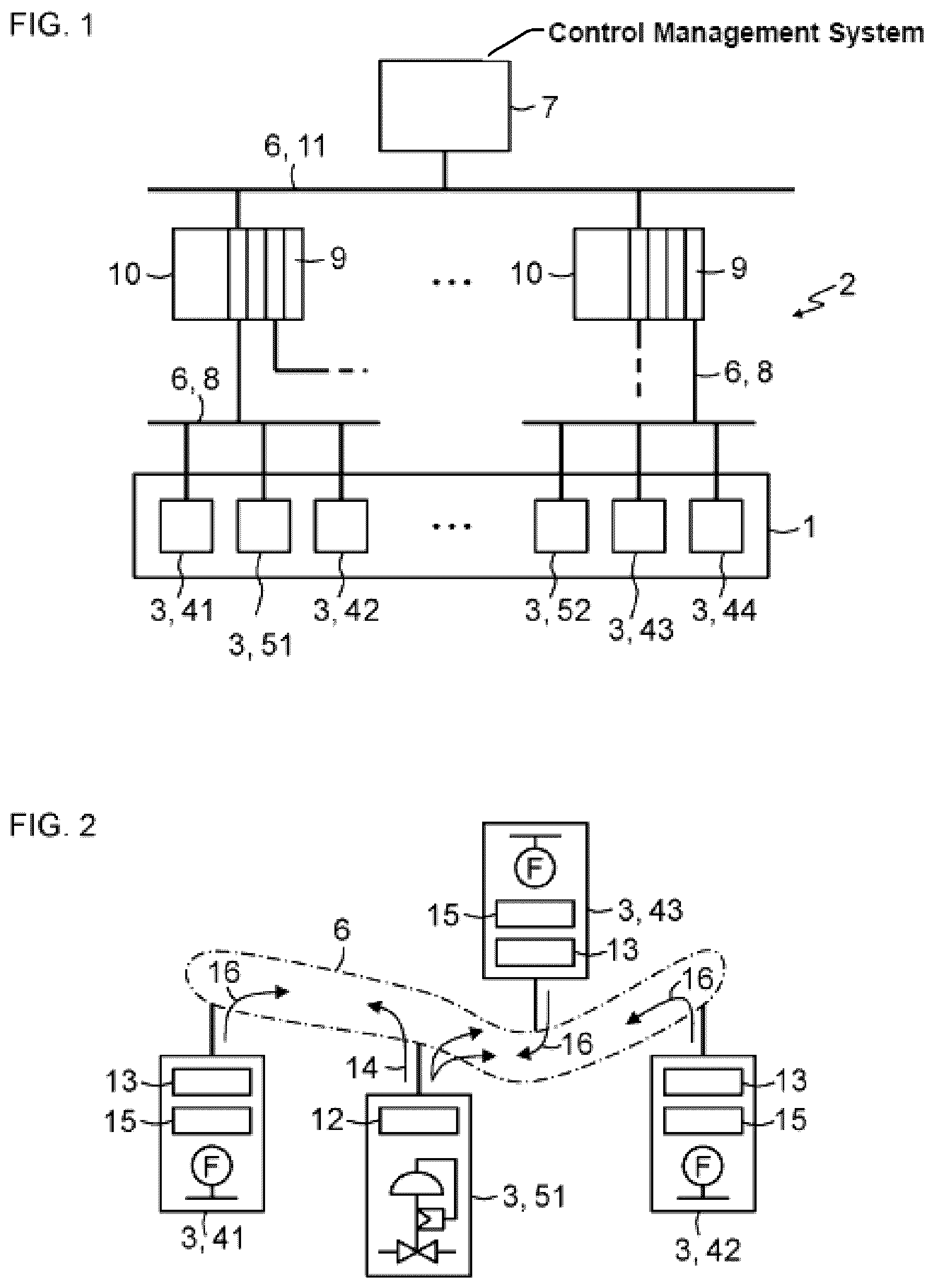 Patent US12353201 Figure 1 – Method and arrangement for determining neighborhood relationships between an actuator and sensors in an installation