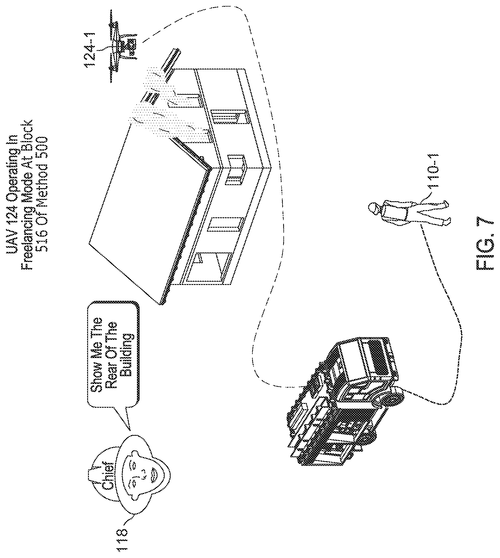 Patent US12353204 Figure 6 – System, device and method for controlling an uncrewed aerial vehicle at public safety incidents