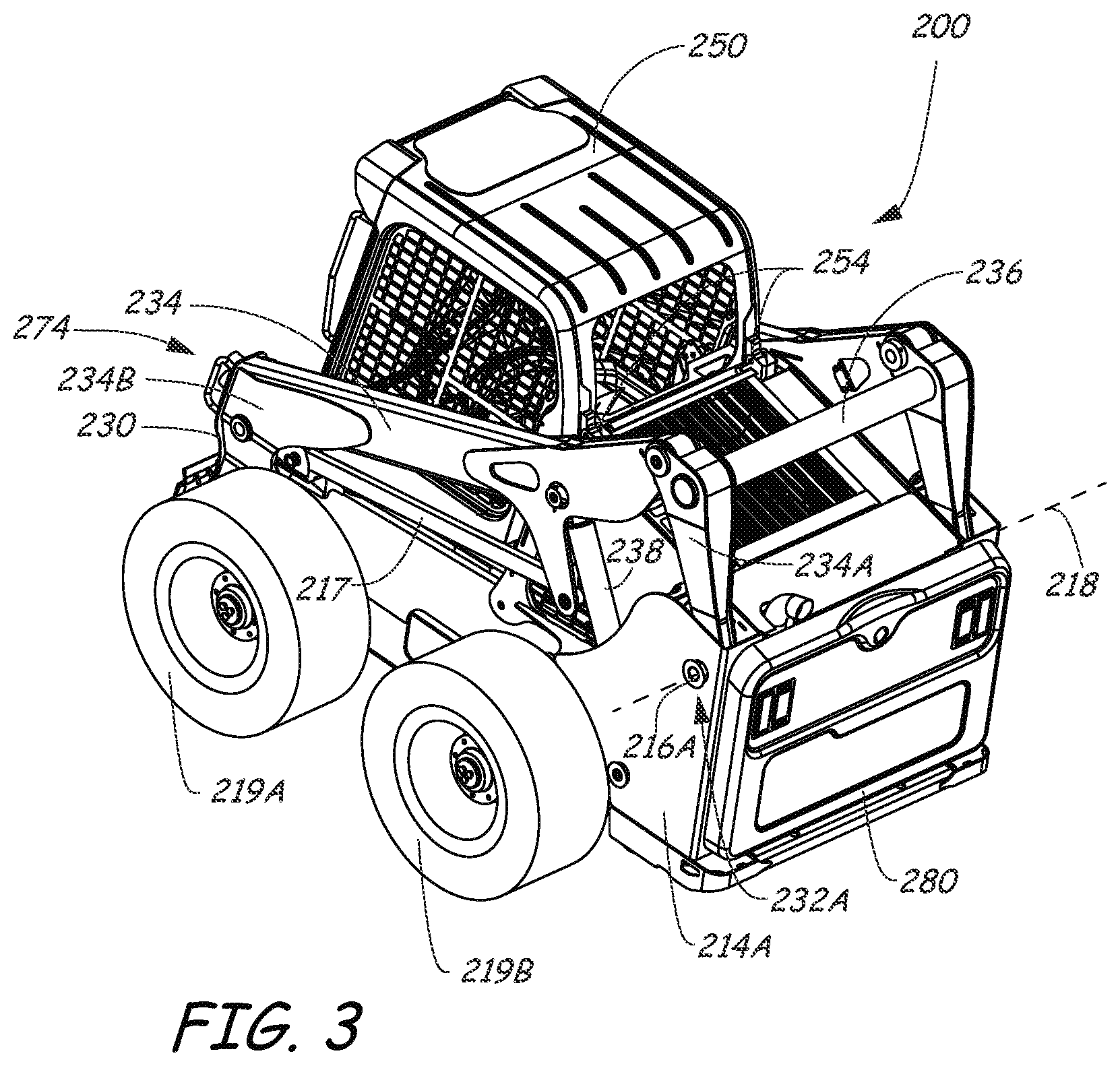 Patent US12353205 Figure 3 – Remote control for a power machine