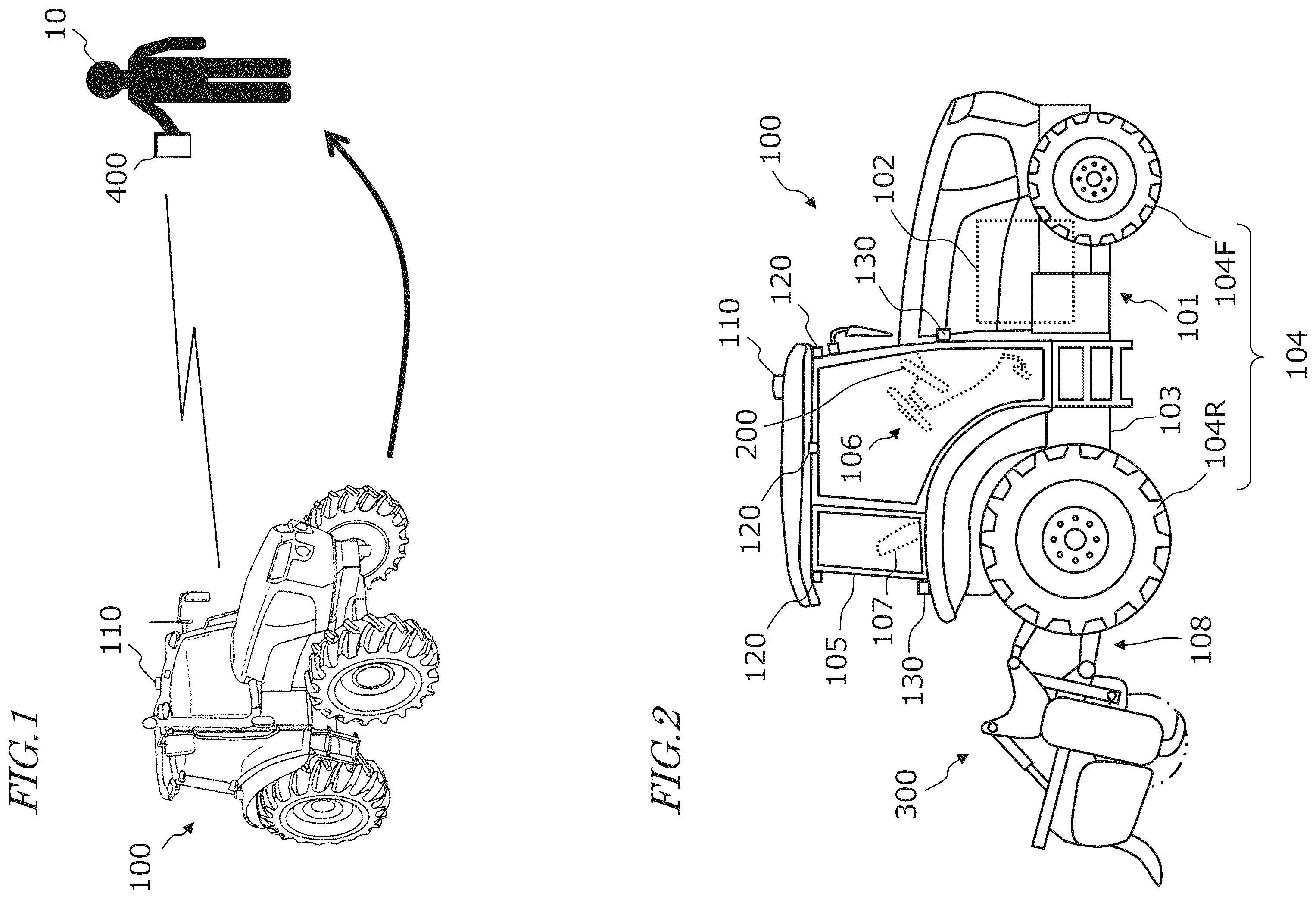 Patent US12353209 Figure 1 – Agricultural support system, and device and method to generate travel route for hailed agricultural machine