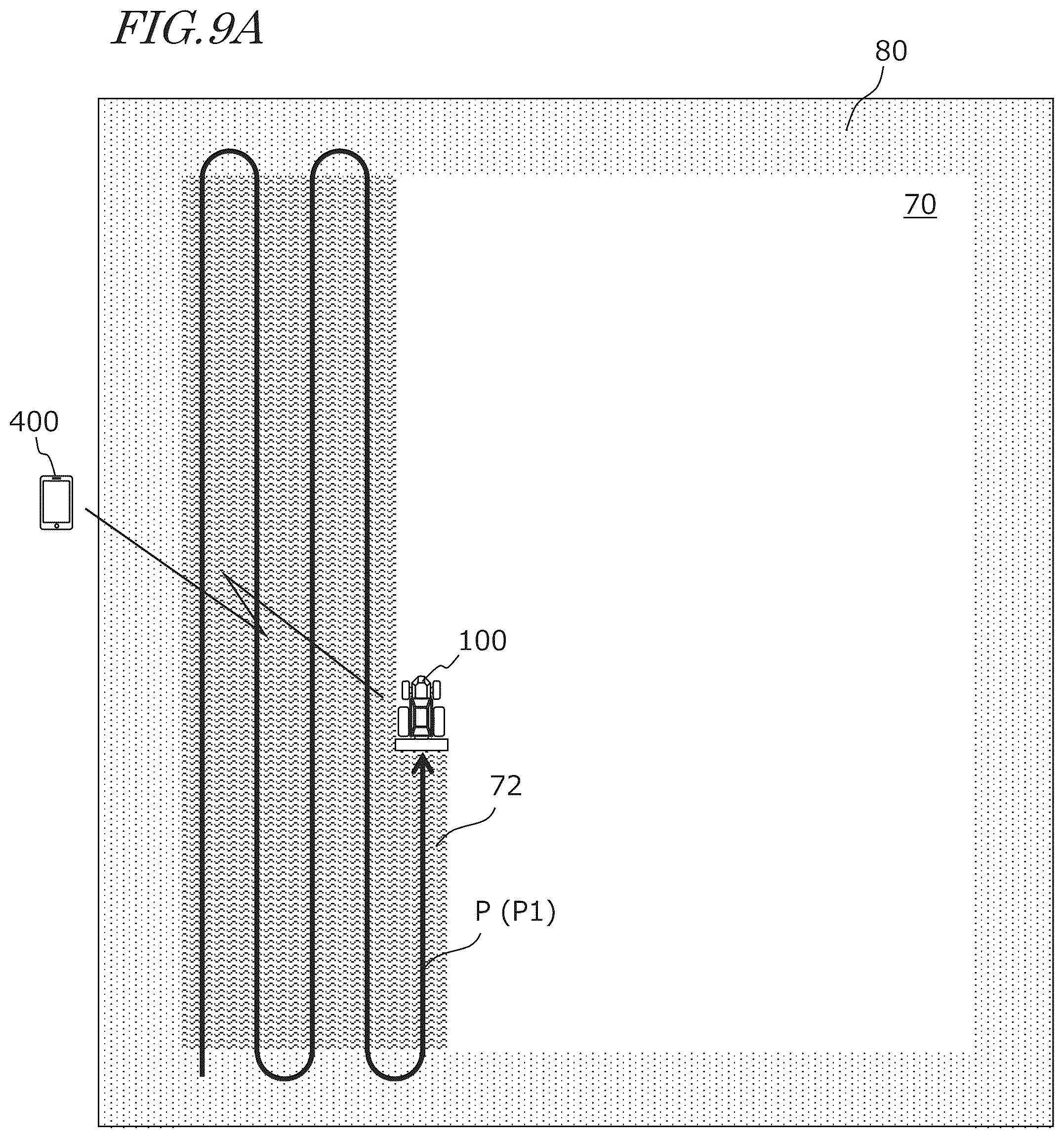 Patent US12353209 Figure 7 – Agricultural support system, and device and method to generate travel route for hailed agricultural machine