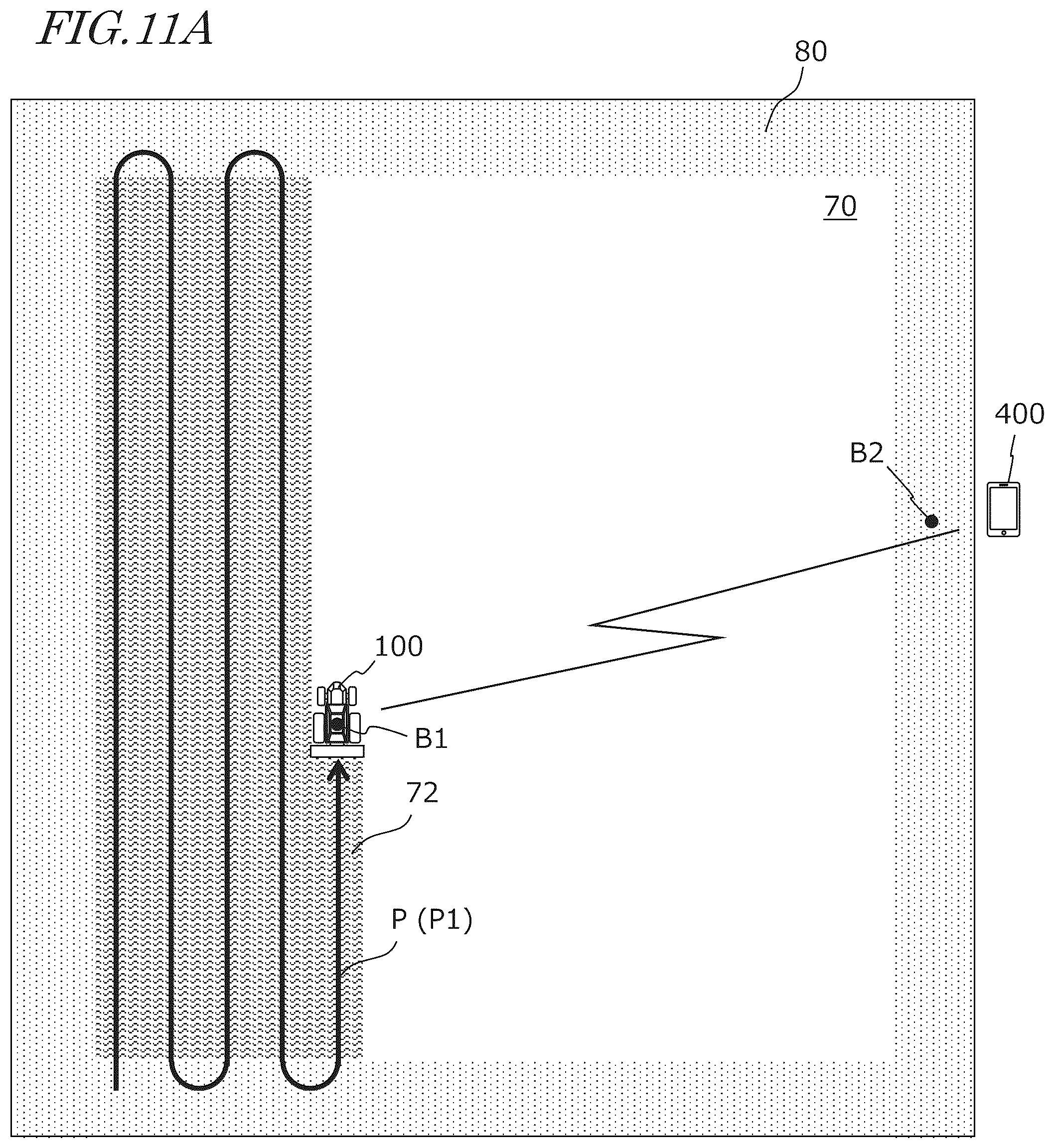 Patent US12353209 Figure 11 – Agricultural support system, and device and method to generate travel route for hailed agricultural machine