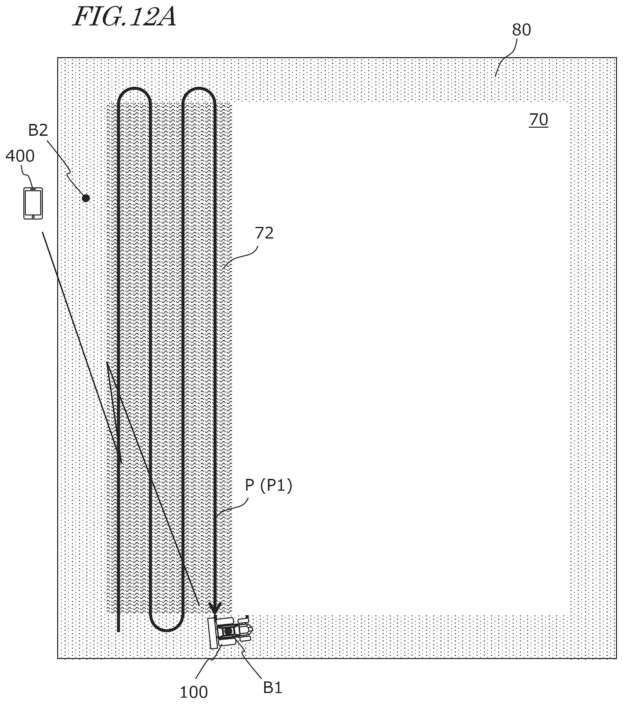 Patent US12353209 Figure 13 – Agricultural support system, and device and method to generate travel route for hailed agricultural machine