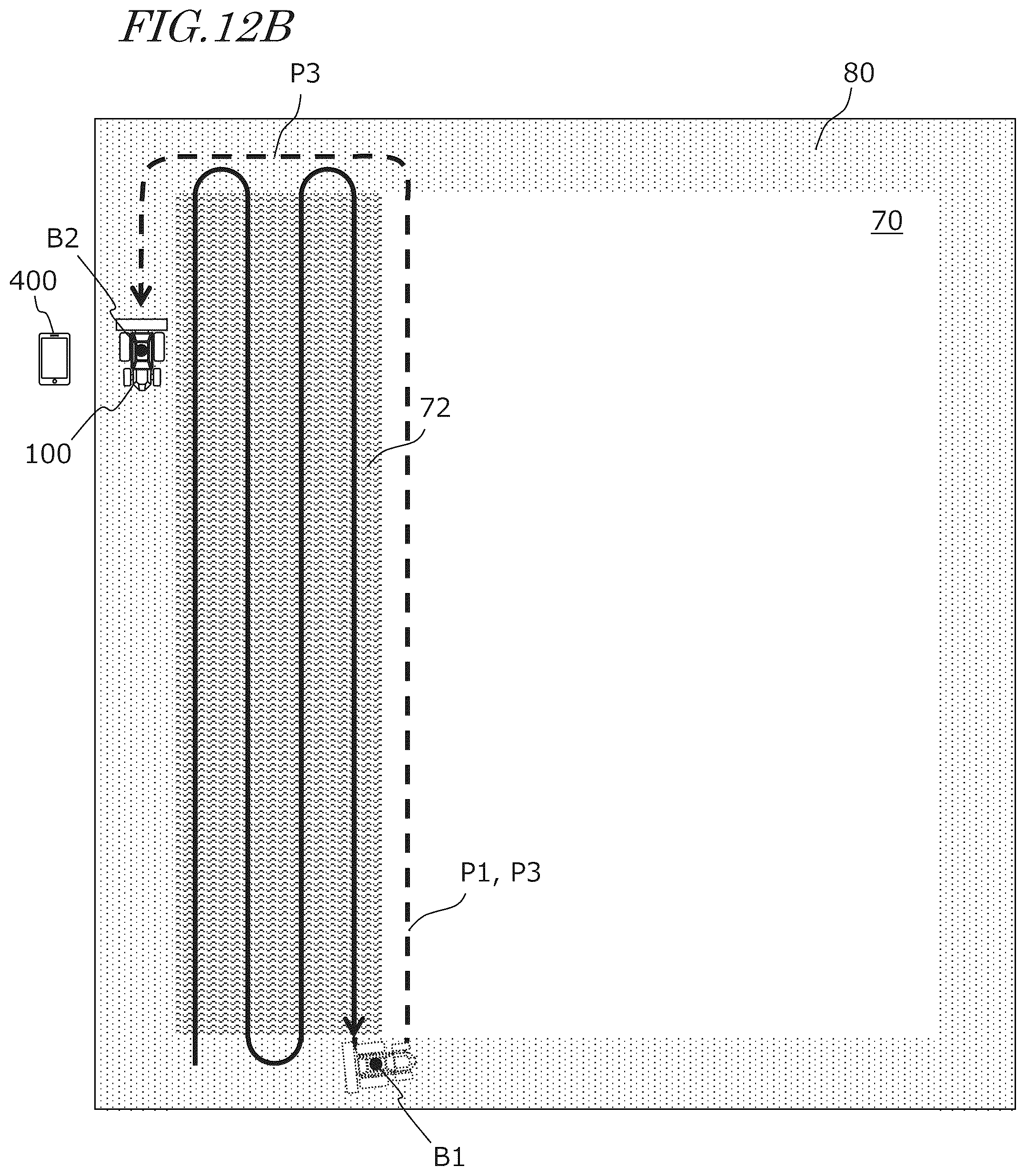 Patent US12353209 Figure 14 – Agricultural support system, and device and method to generate travel route for hailed agricultural machine