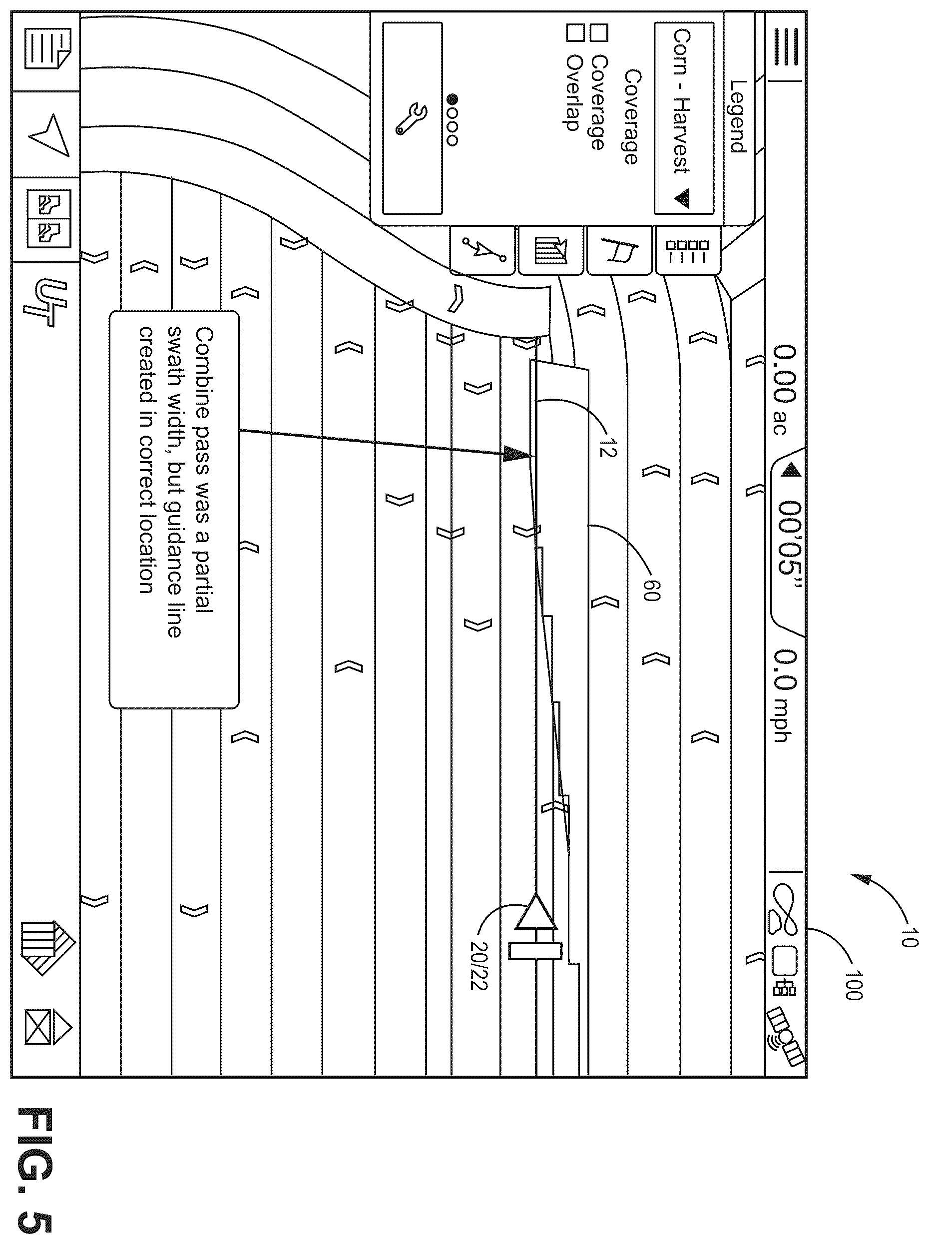 Patent US12353210 Figure 10 – Apparatus, systems and methods for automated navigation of agricultural equipment