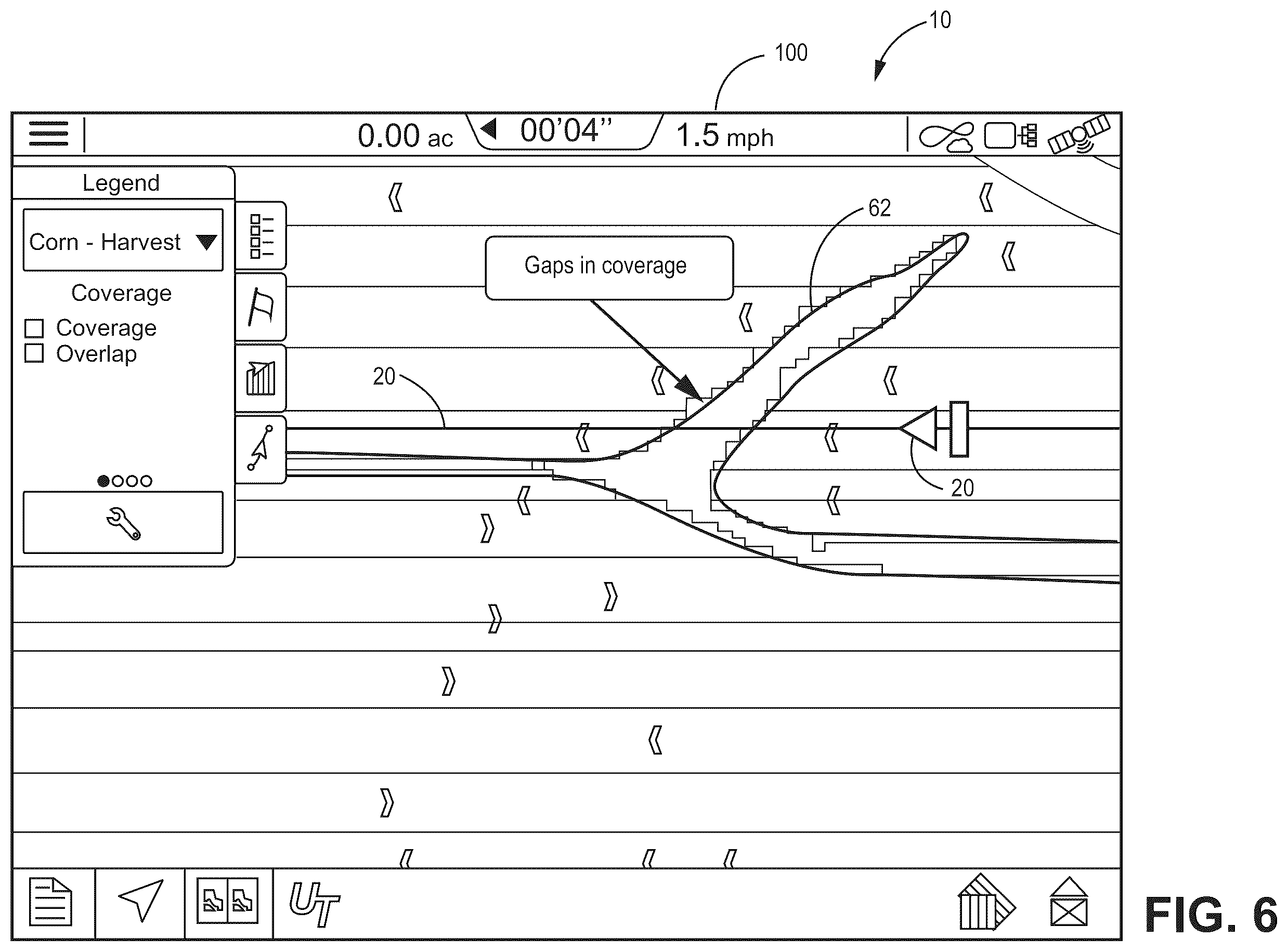 Patent US12353210 Figure 11 – Apparatus, systems and methods for automated navigation of agricultural equipment