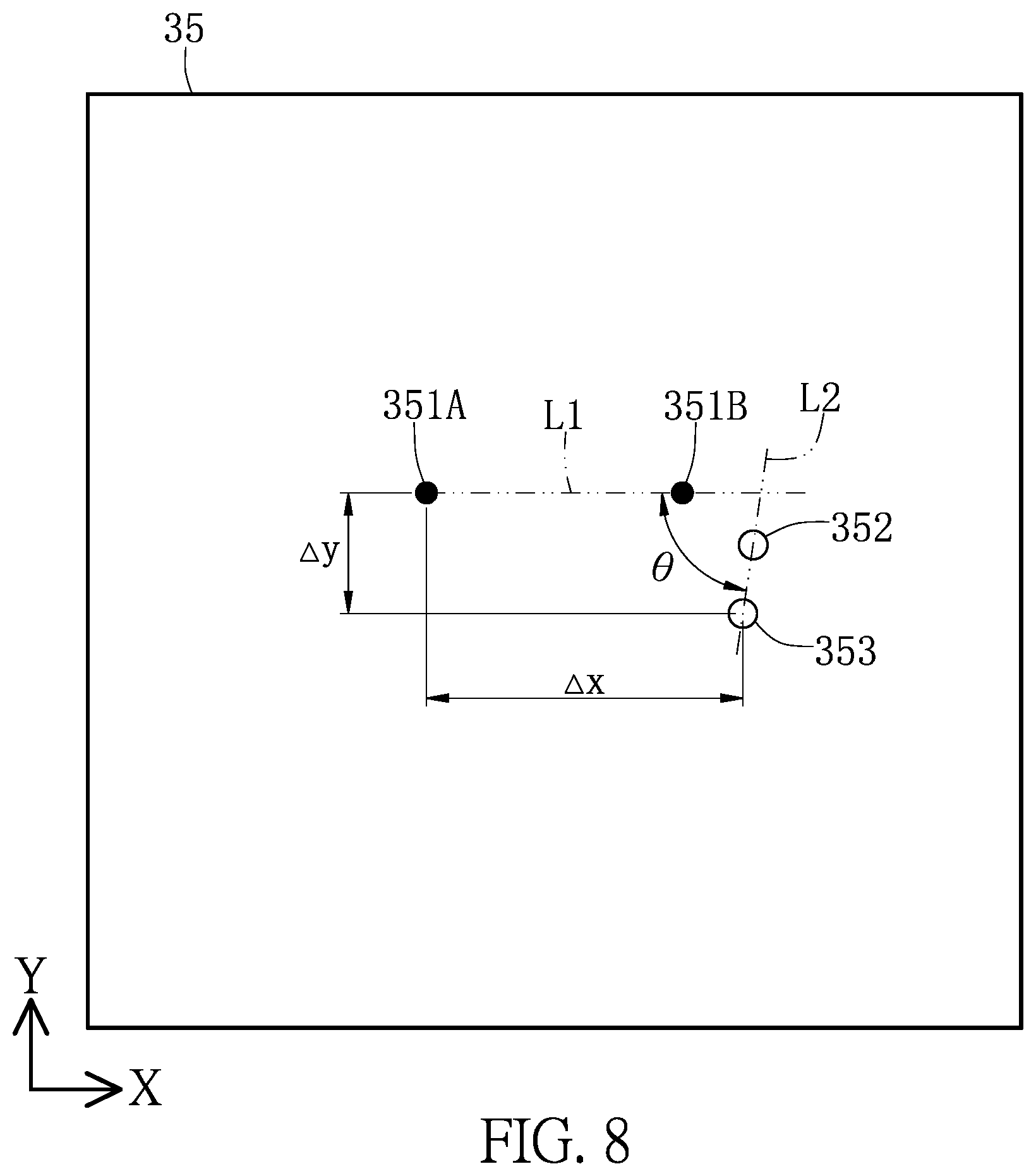 Patent US12353217 Figure 8 – Accuracy measurement method of autonomous mobile vehicle, calculating device, and autonomous mobile vehicle