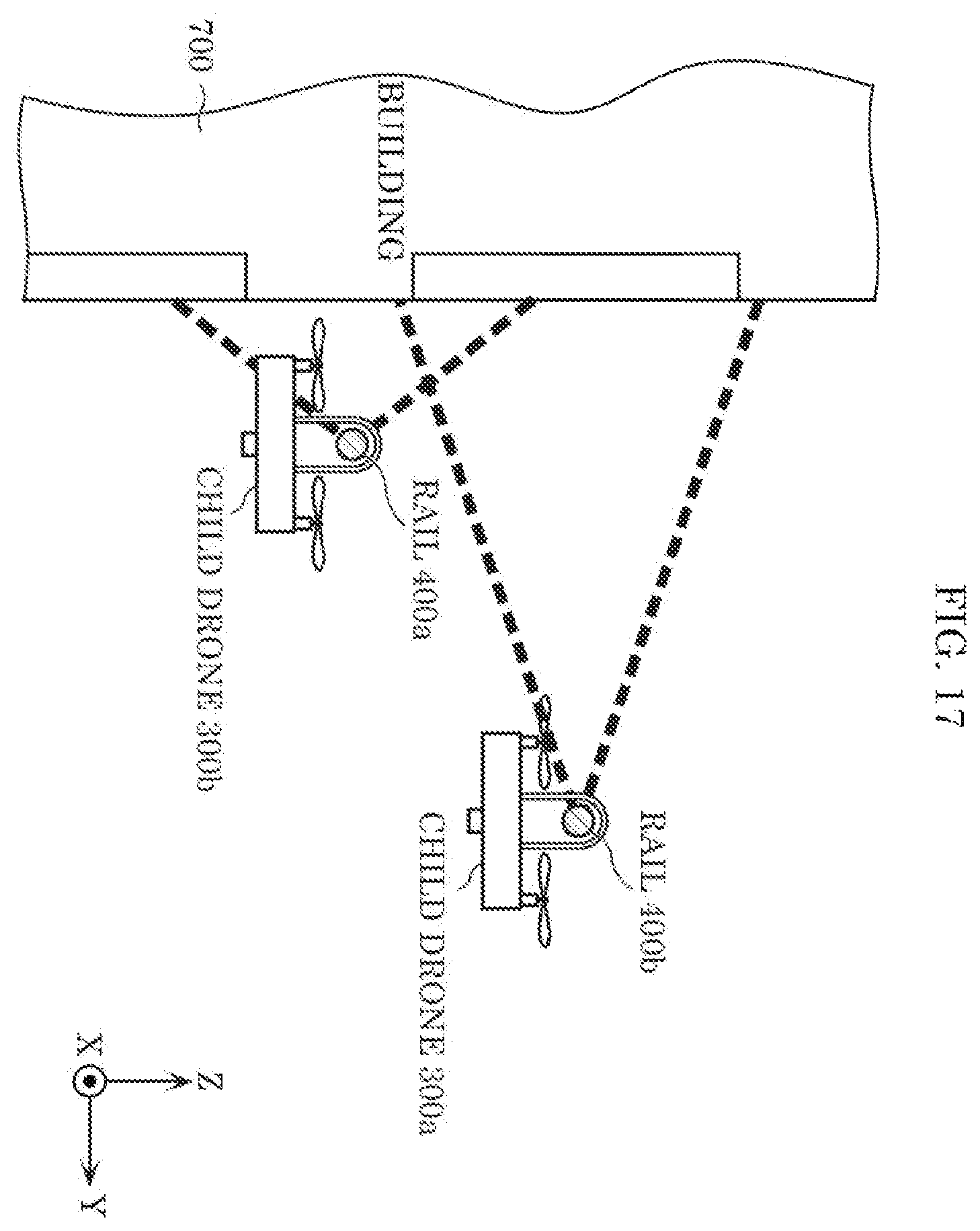 Patent US12353221 Figure 18 – Unmanned aerial vehicle and delivery system