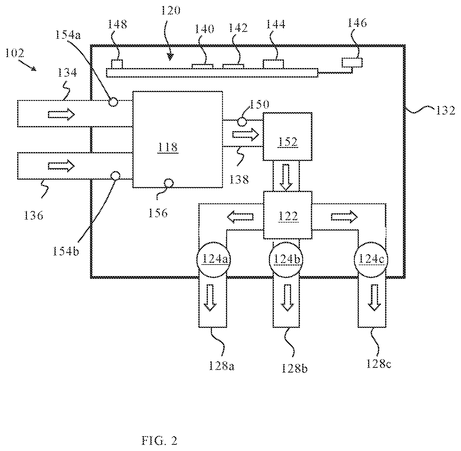 Patent US12353226 Figure 2 – Control system for one or more ablutionary devices