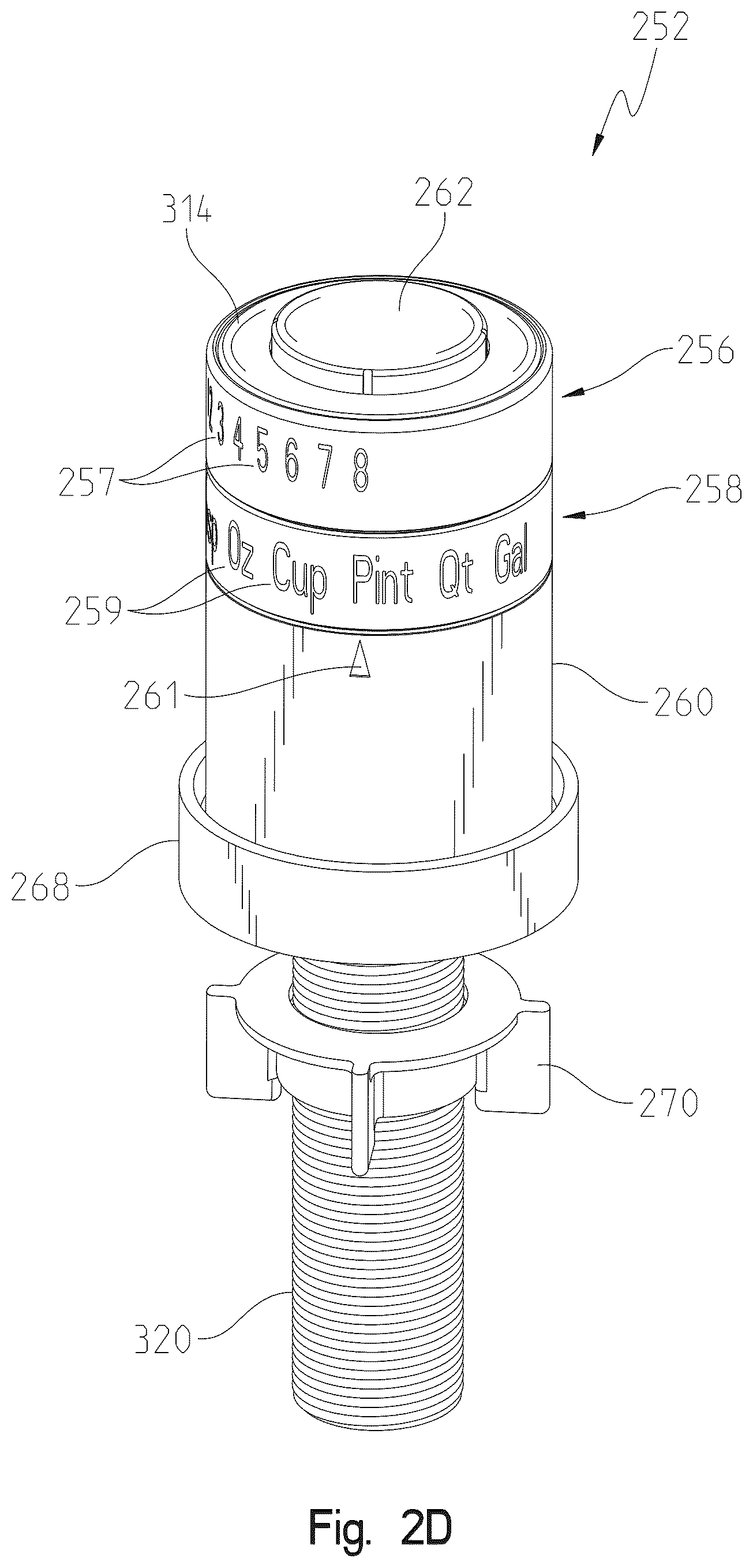 Patent US12353227 Figure 5 – Metered dispense input device