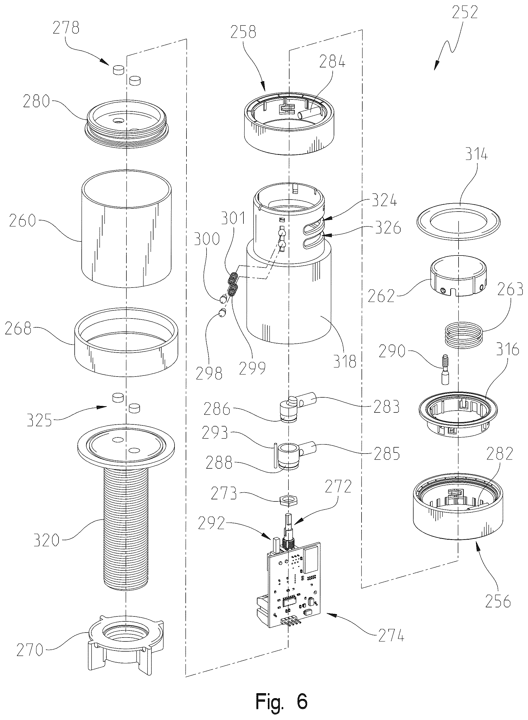 Patent US12353227 Figure 9 – Metered dispense input device