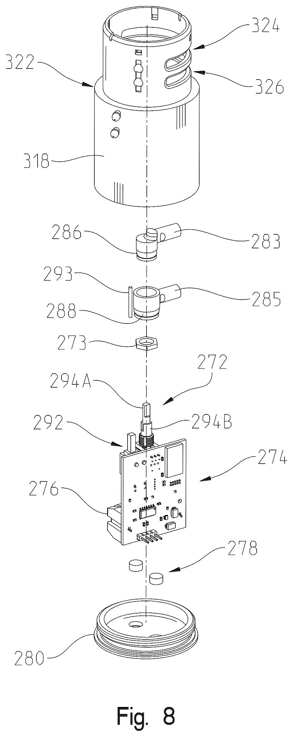 Patent US12353227 Figure 11 – Metered dispense input device