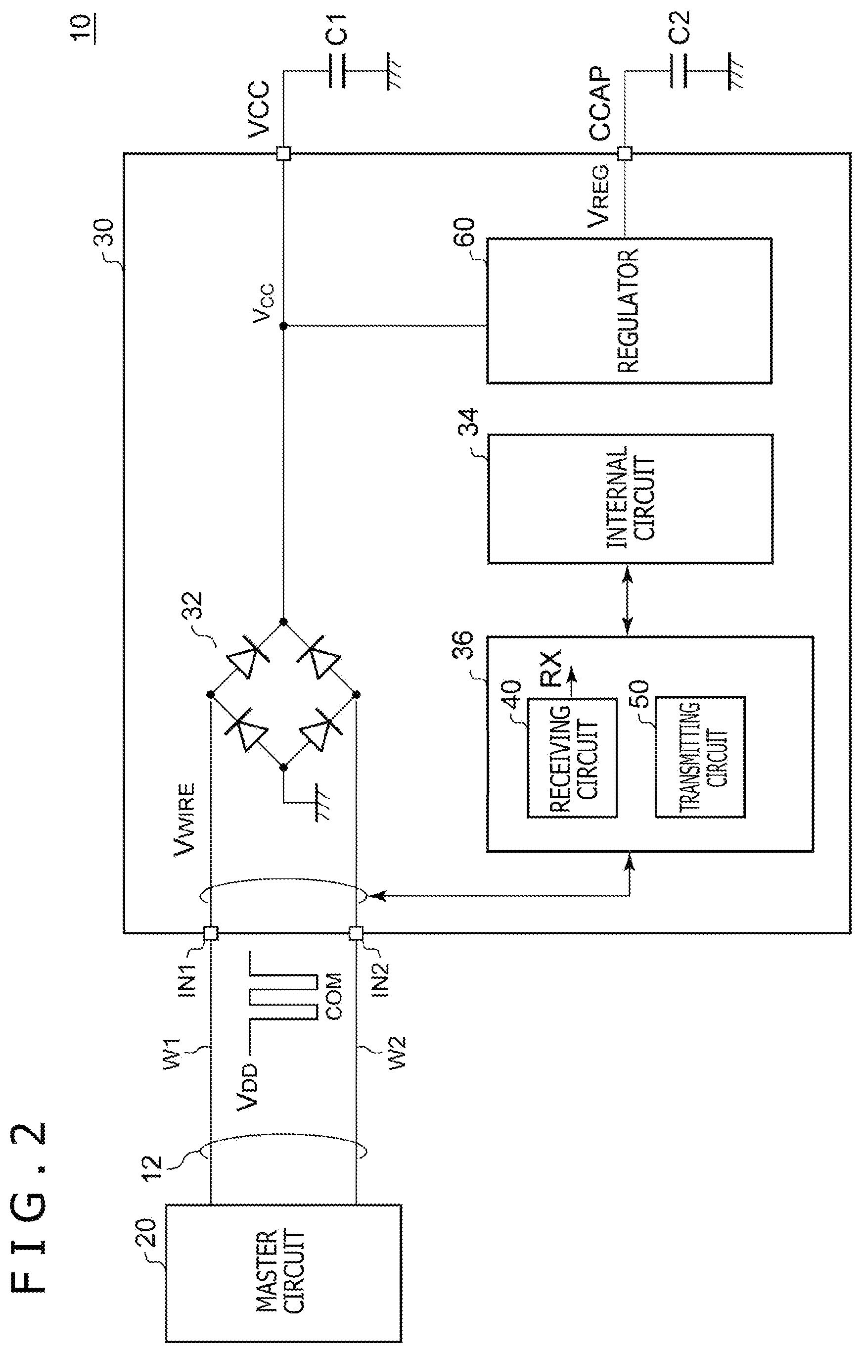Patent US12353229 Figure 2 – Slave circuit and remote control system using the same
