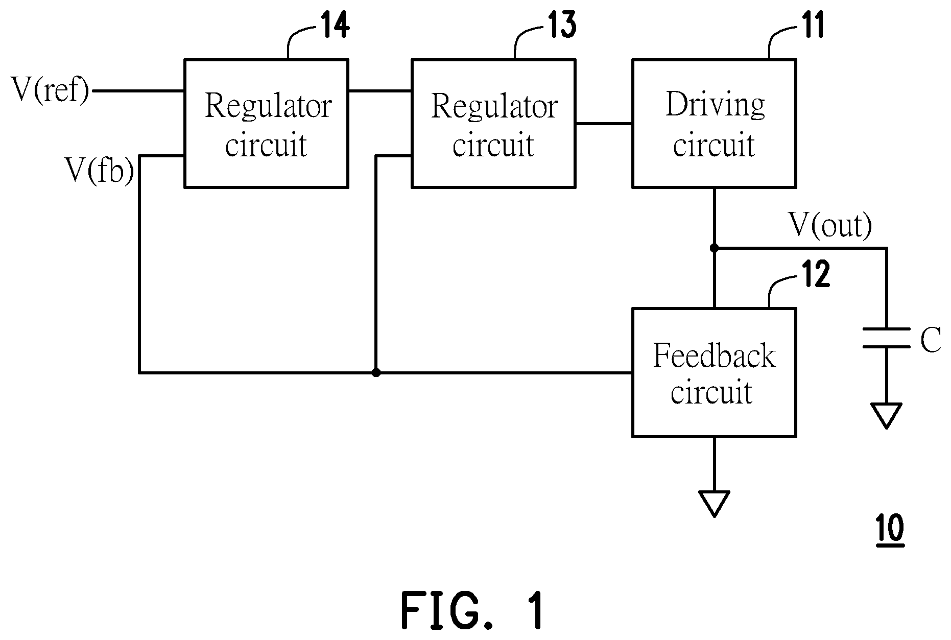Patent US12353232 Figure 1 – Regulator circuit module, memory storage device and voltage control method