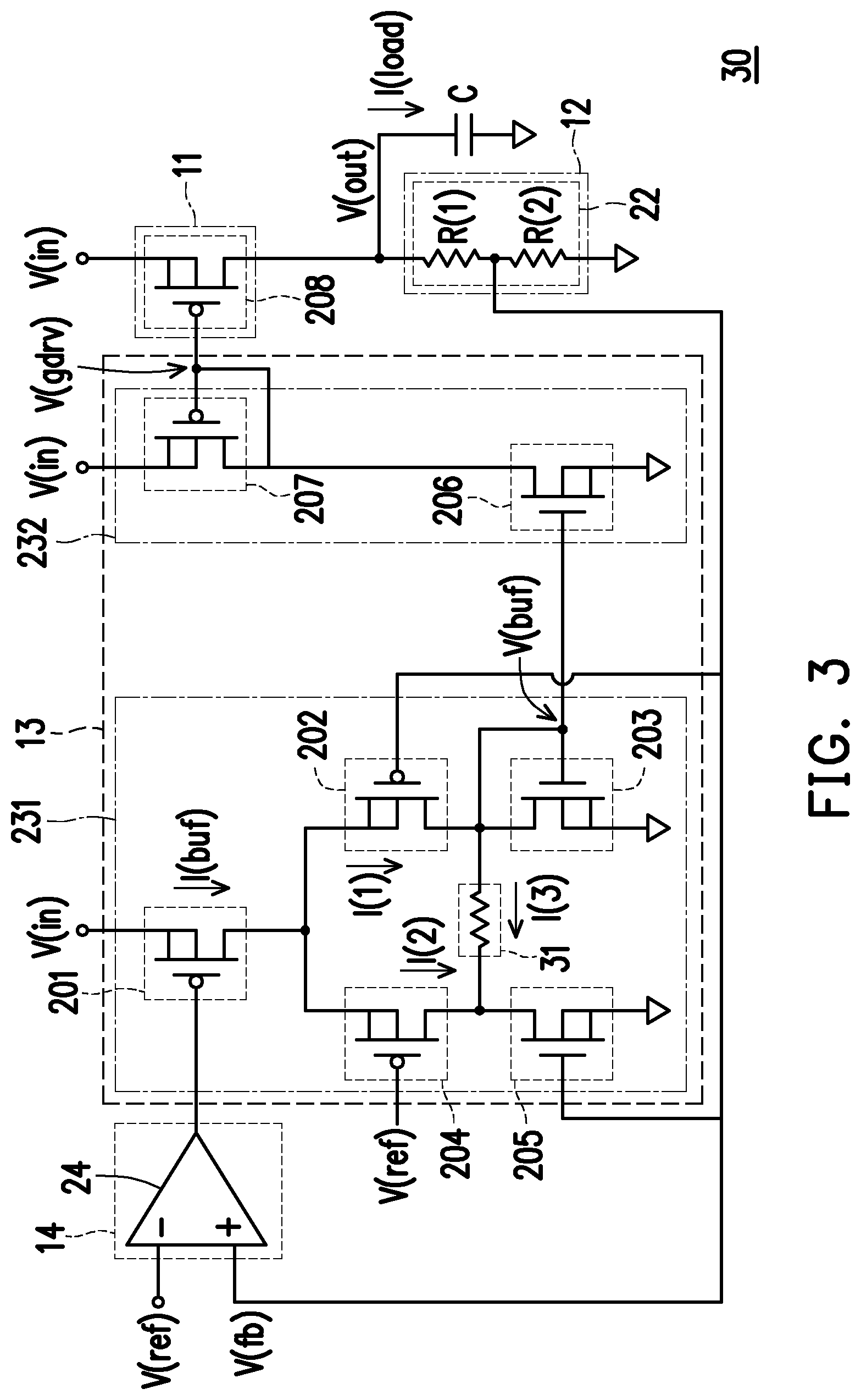 Patent US12353232 Figure 3 – Regulator circuit module, memory storage device and voltage control method