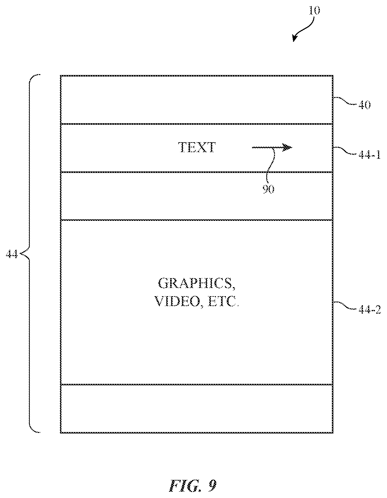 Patent US12353242 Figure 6 – Electronic device with sensors and display devices