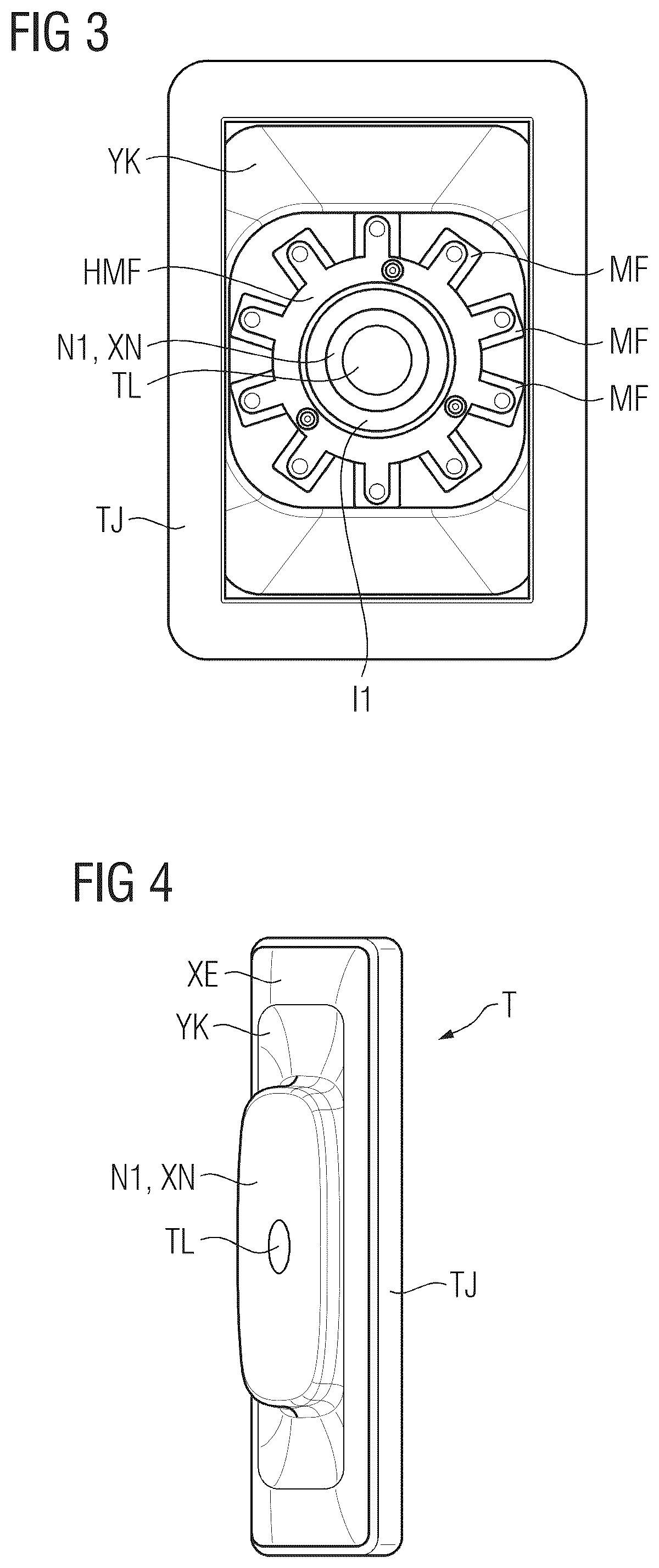Patent US12353245 Figure 2 – Arrangement with a tablet computer unit and a housing part of a medical imaging apparatus