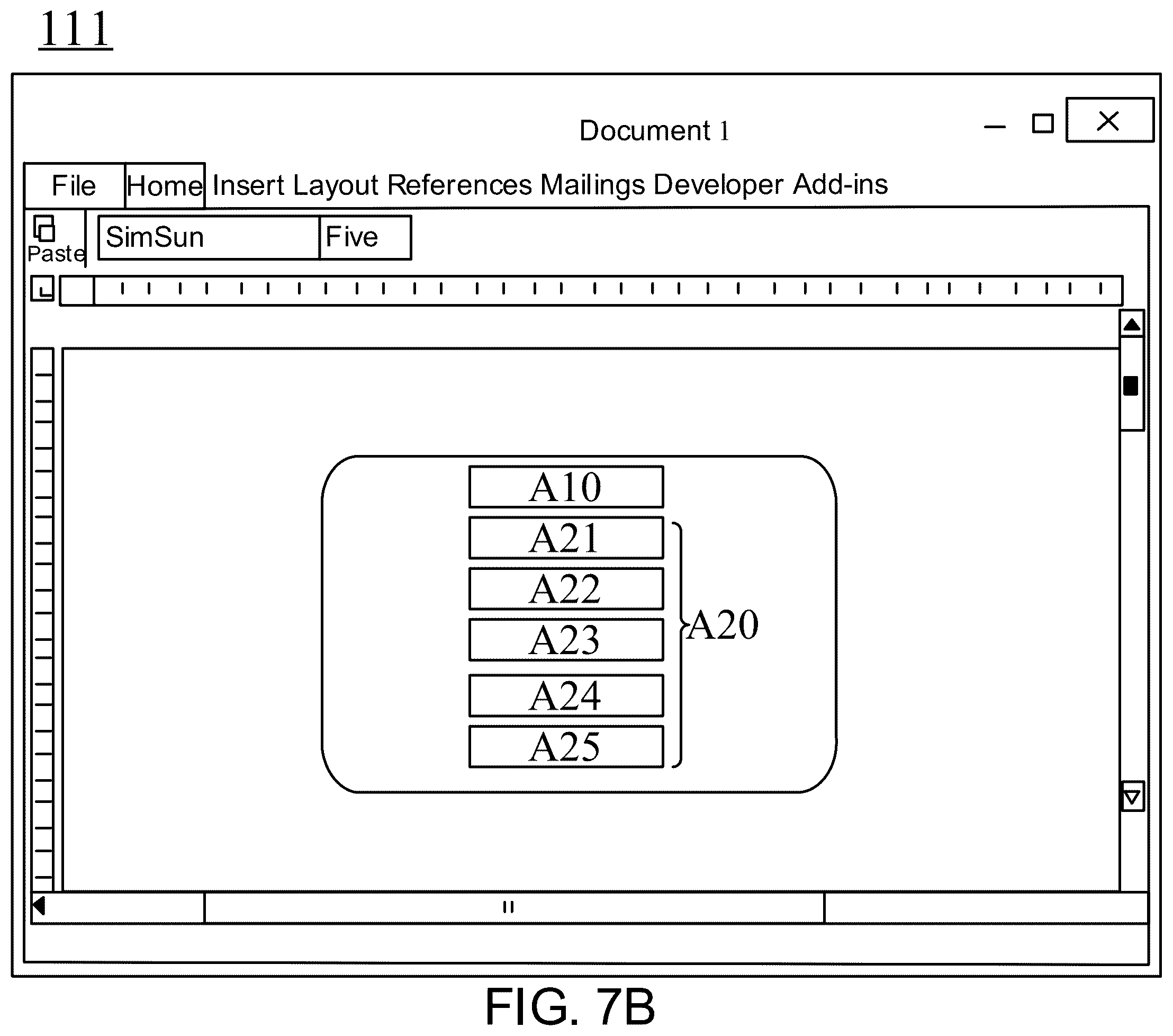 Patent US12353250 Figure 8 – Scrollable display apparatus and display system