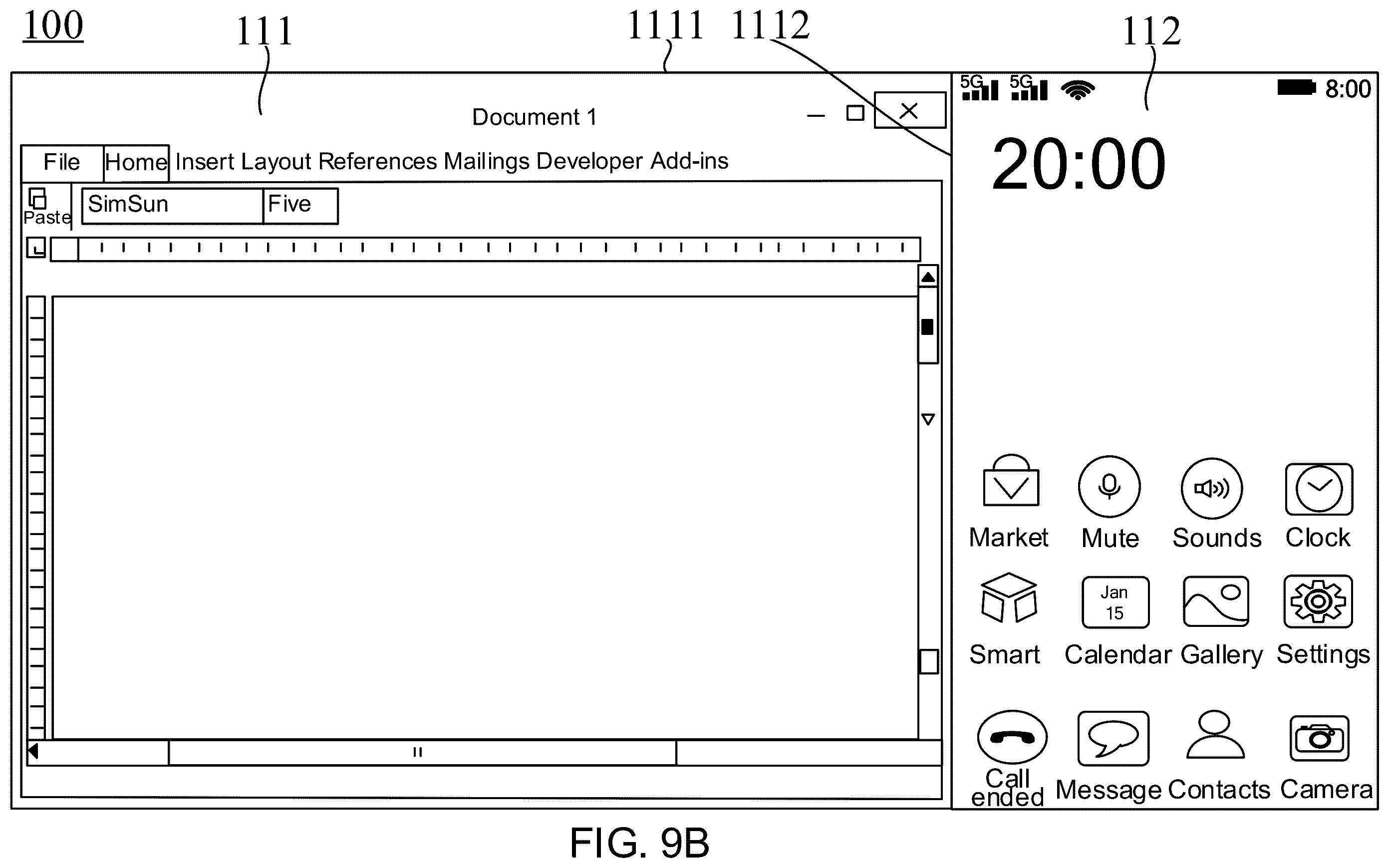 Patent US12353250 Figure 15 – Scrollable display apparatus and display system