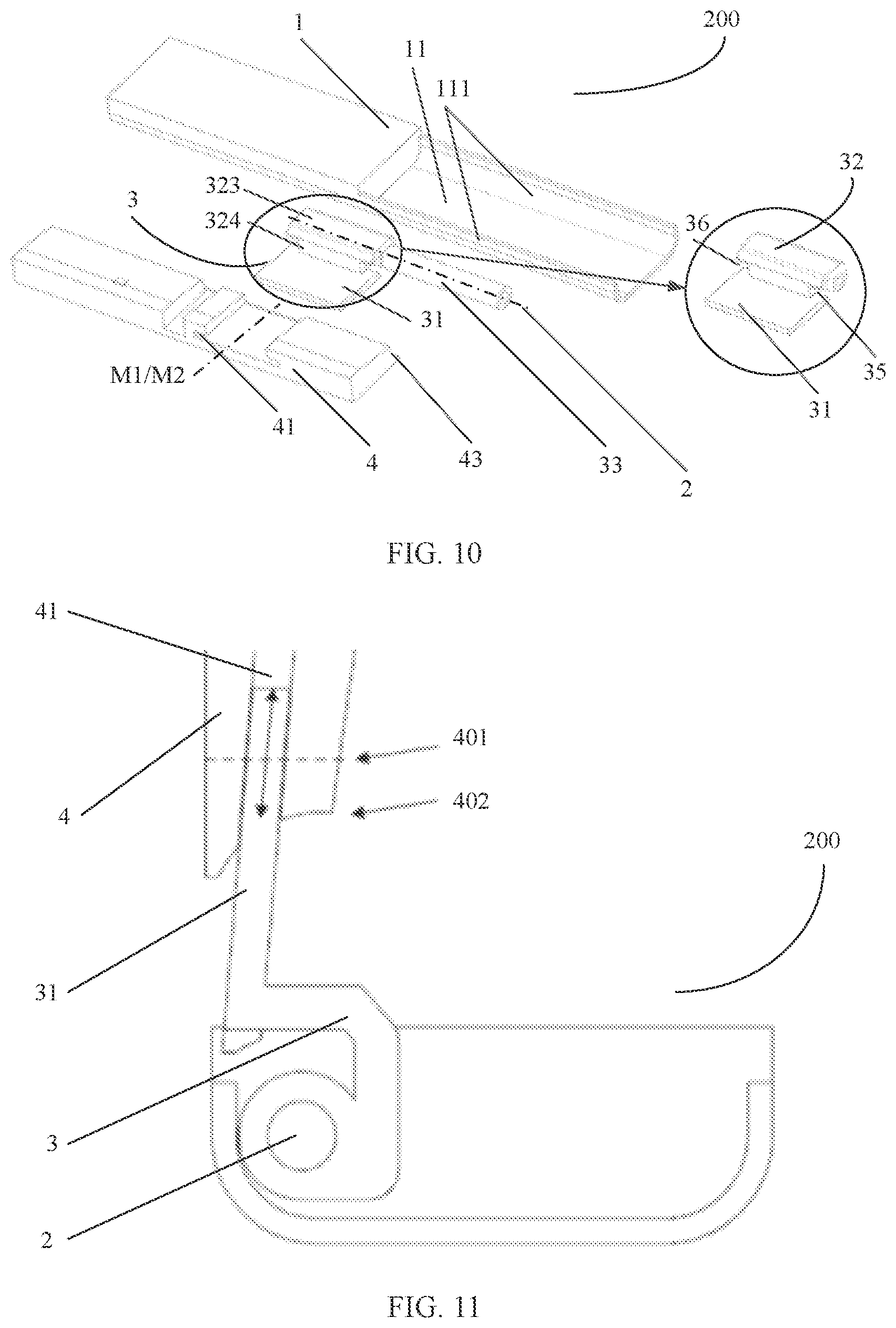 Patent US12353254 Figure 14 – Rotating shaft mechanism and electronic device