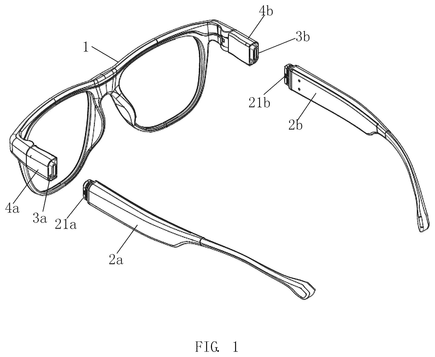 Patent US12353255 Figure 1 – Easy-disassemble smart wearables and connecting assembly thereof