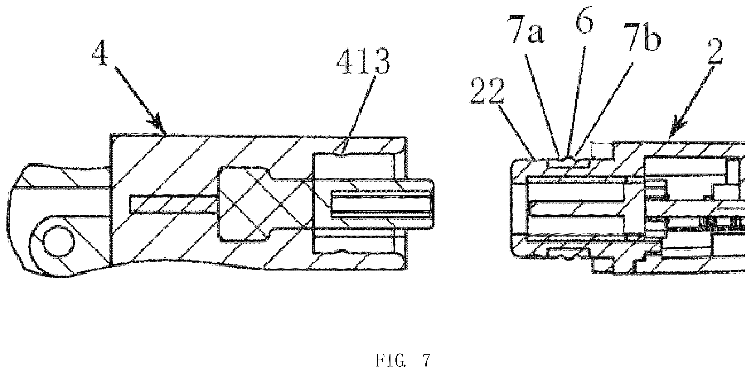 Patent US12353255 Figure 7 – Easy-disassemble smart wearables and connecting assembly thereof