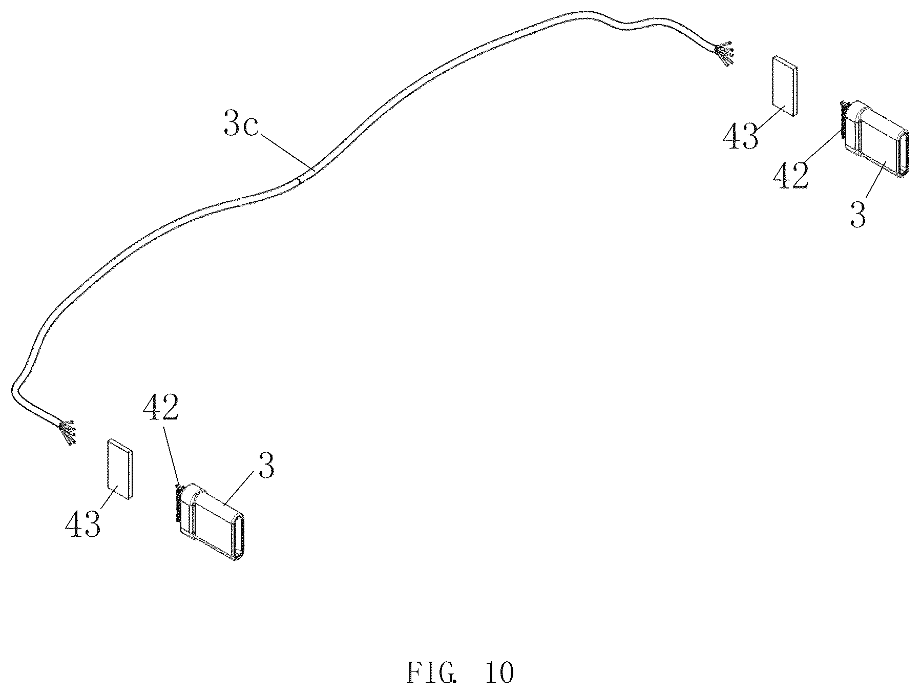 Patent US12353255 Figure 10 – Easy-disassemble smart wearables and connecting assembly thereof