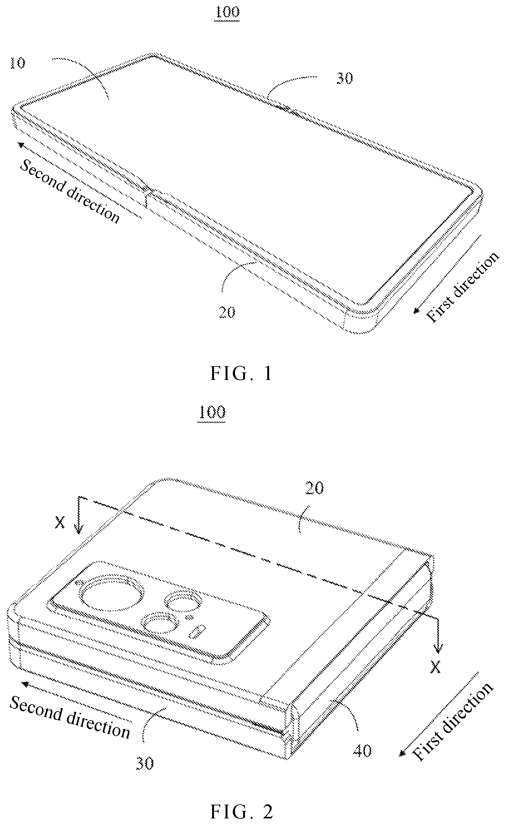 Patent US12353256 Figure 1 – Display device and folding display module thereof