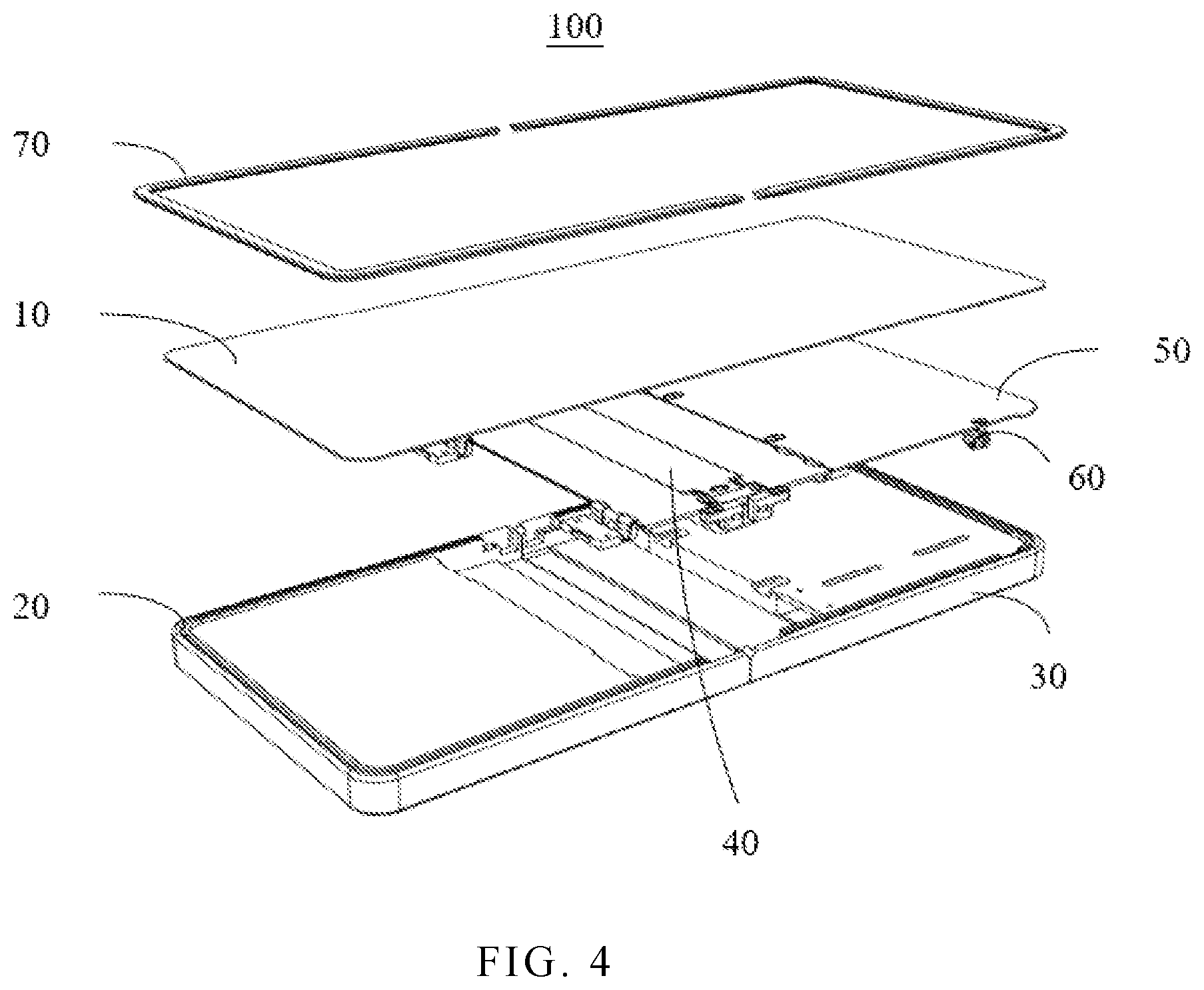 Patent US12353256 Figure 3 – Display device and folding display module thereof