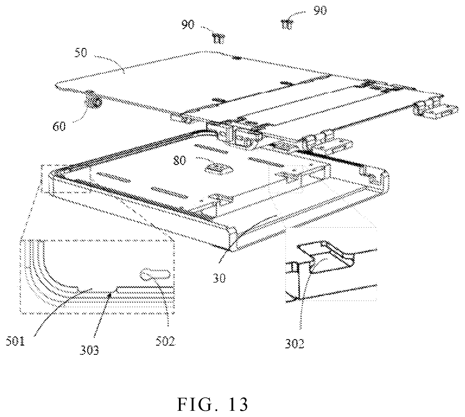 Patent US12353256 Figure 10 – Display device and folding display module thereof