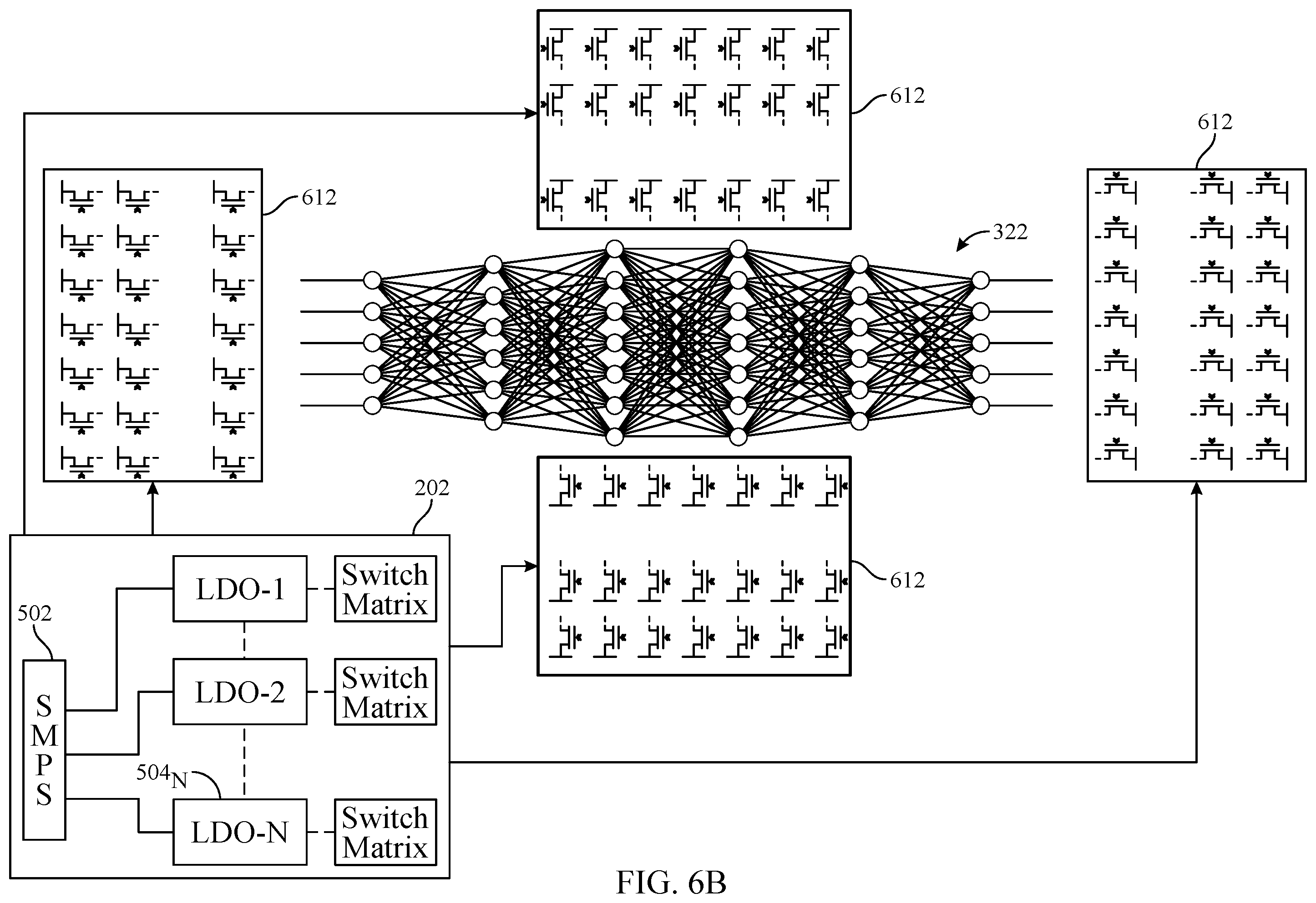 Patent US12353261 Figure 14 – Neural-network-based power management for neural network loads