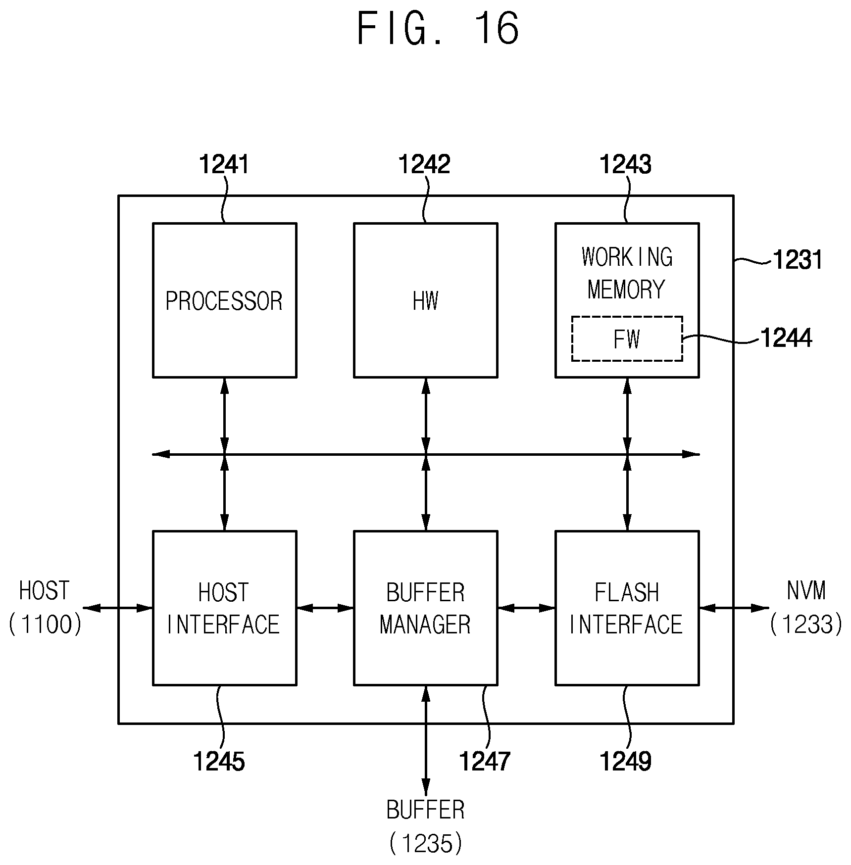 Patent US12353262 Figure 12 – Computation storage device and method of managing power of the same
