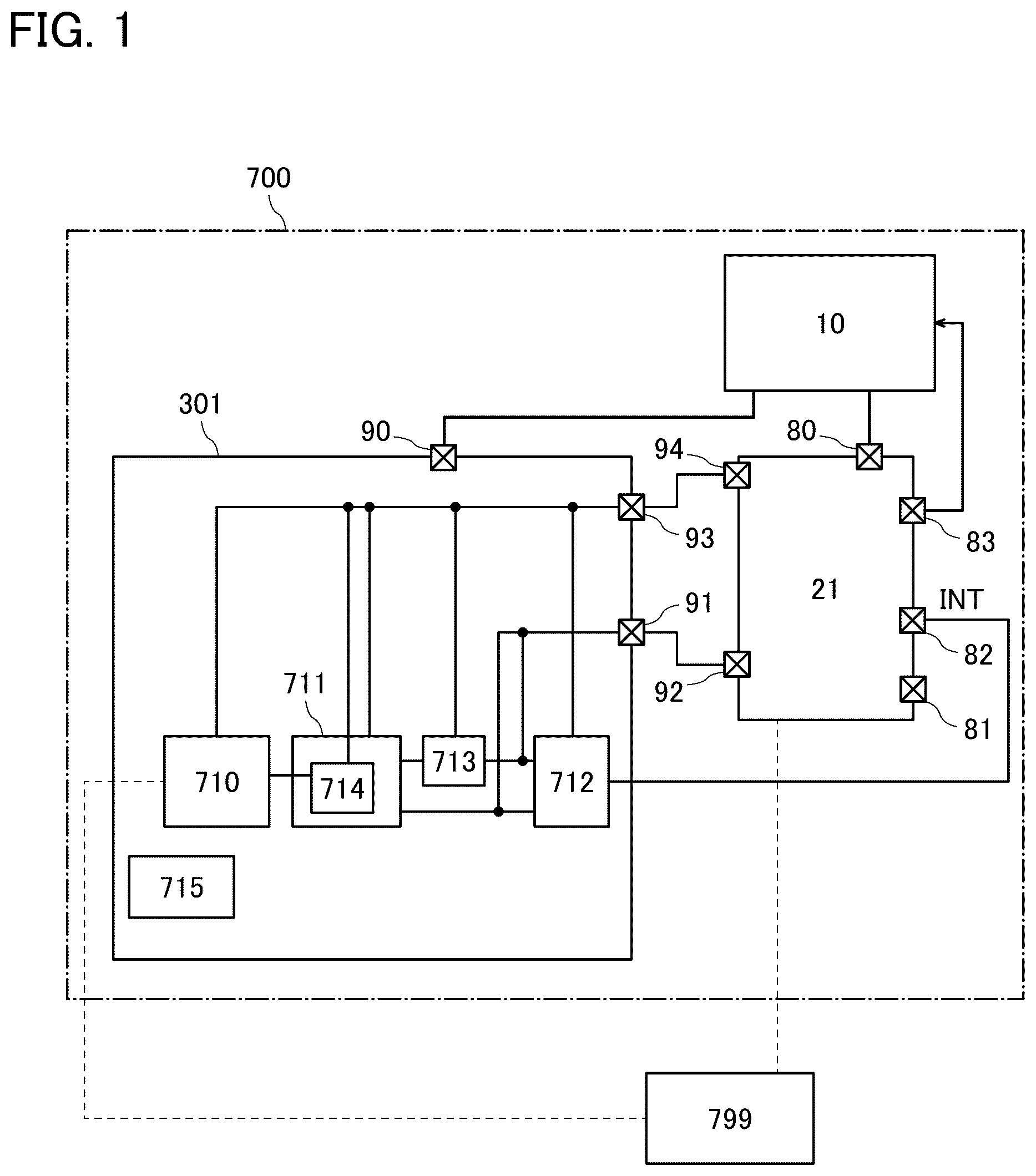 Patent US12353264 Figure 1 – Semiconductor device and control system