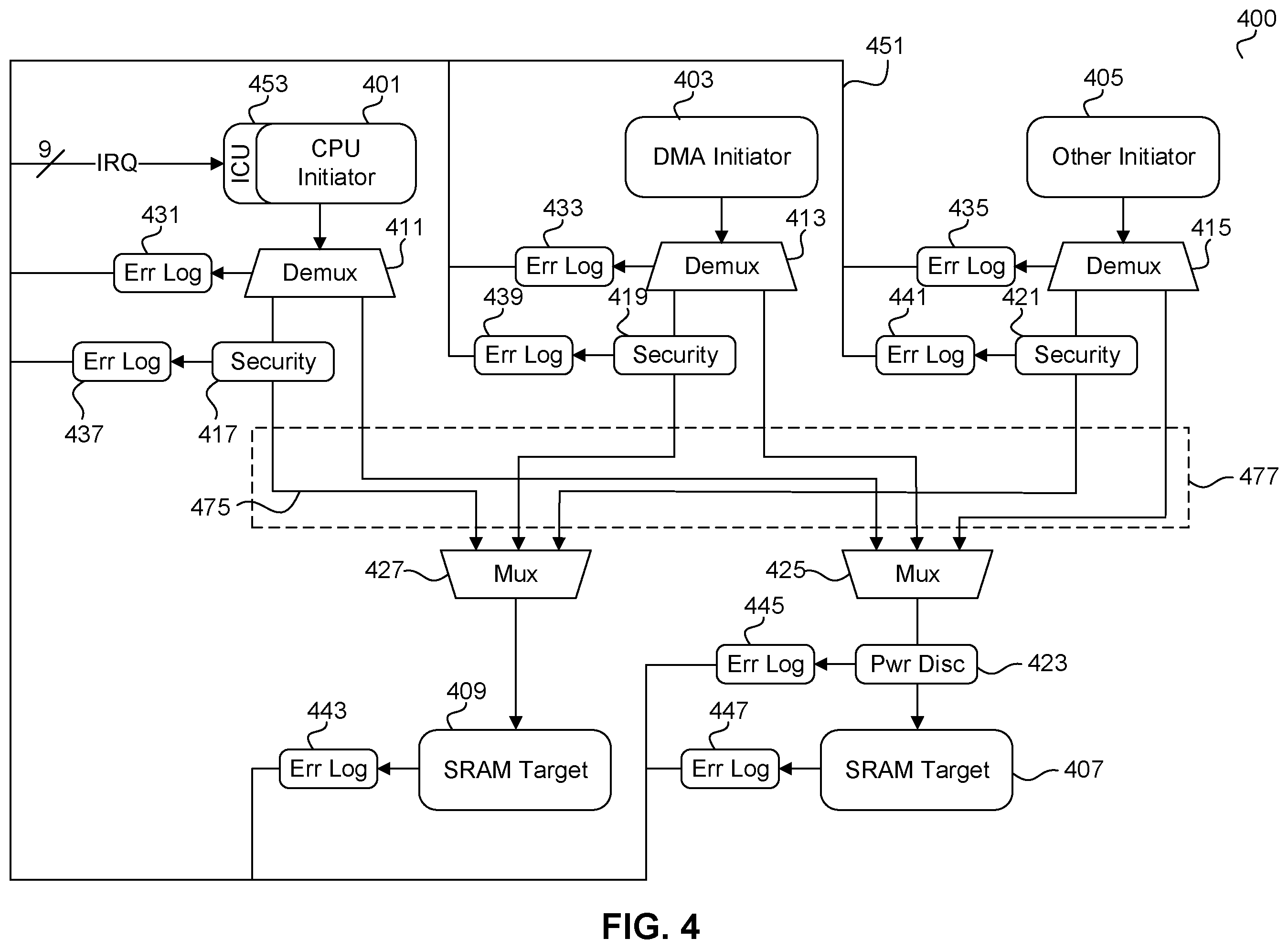 Patent US12353272 Figure 7 – Error logger circuit