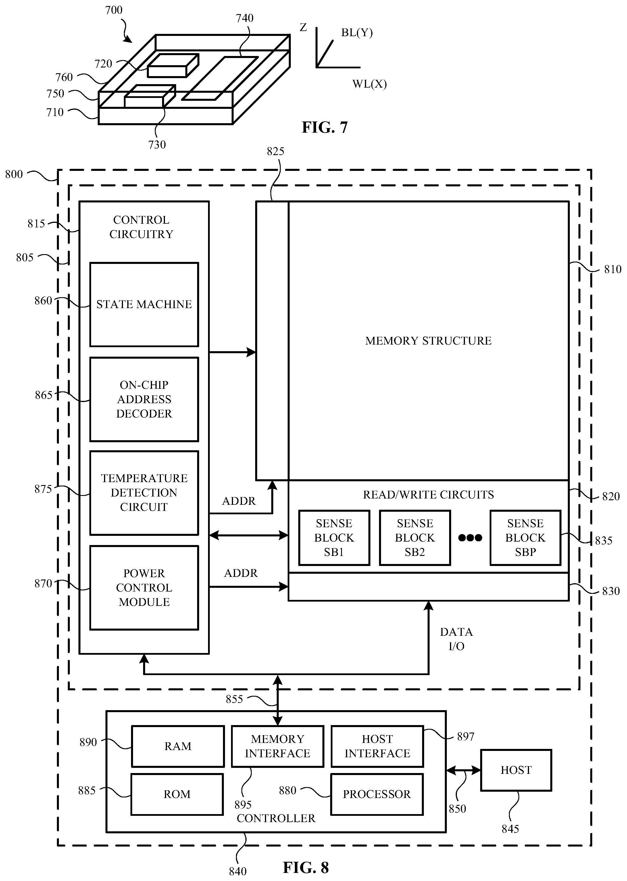 Patent US12353292 Figure 7 – Recovery of retired memory blocks in a memory device