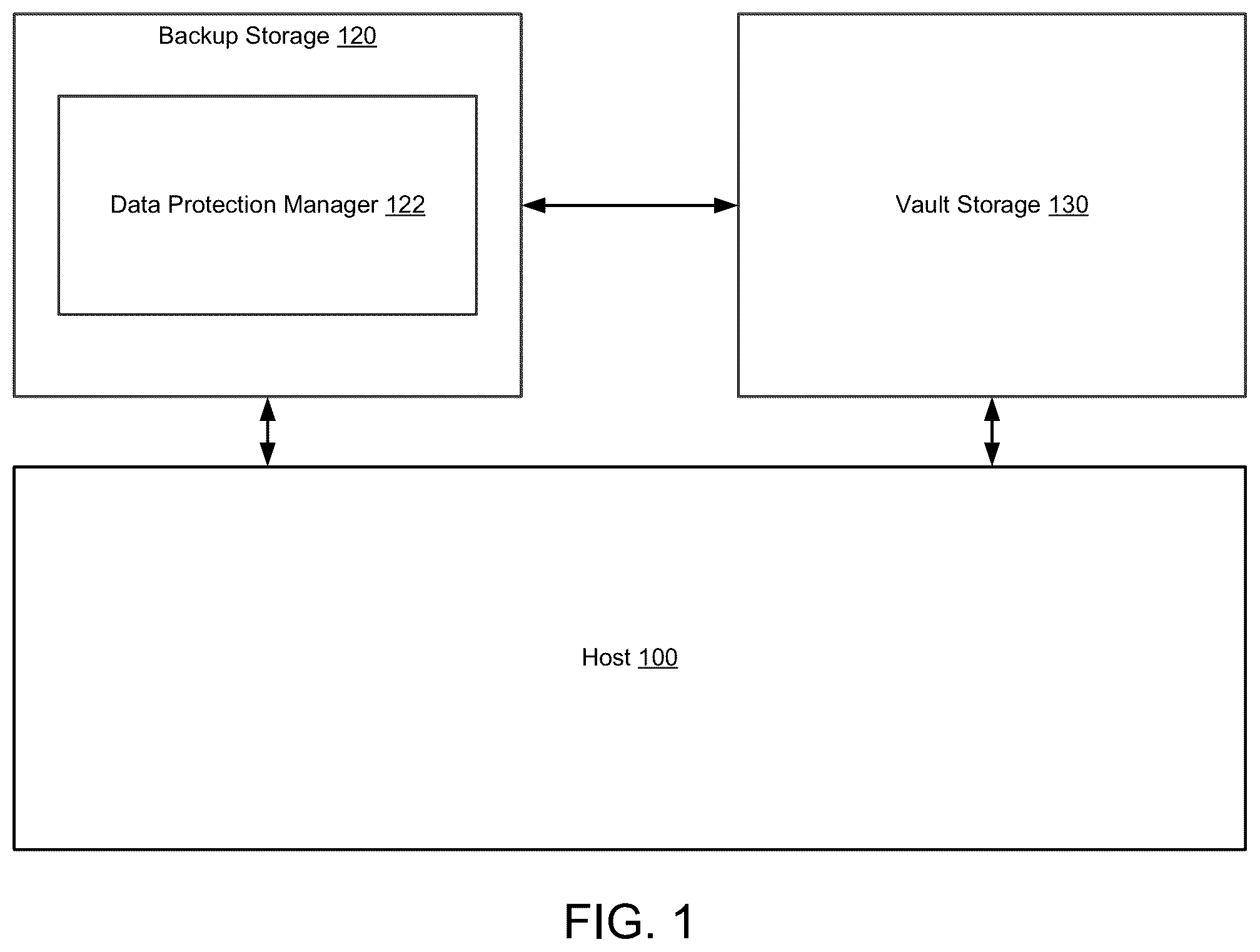 Patent US12353301 Figure 1 – Splitting image backups into sub-images
