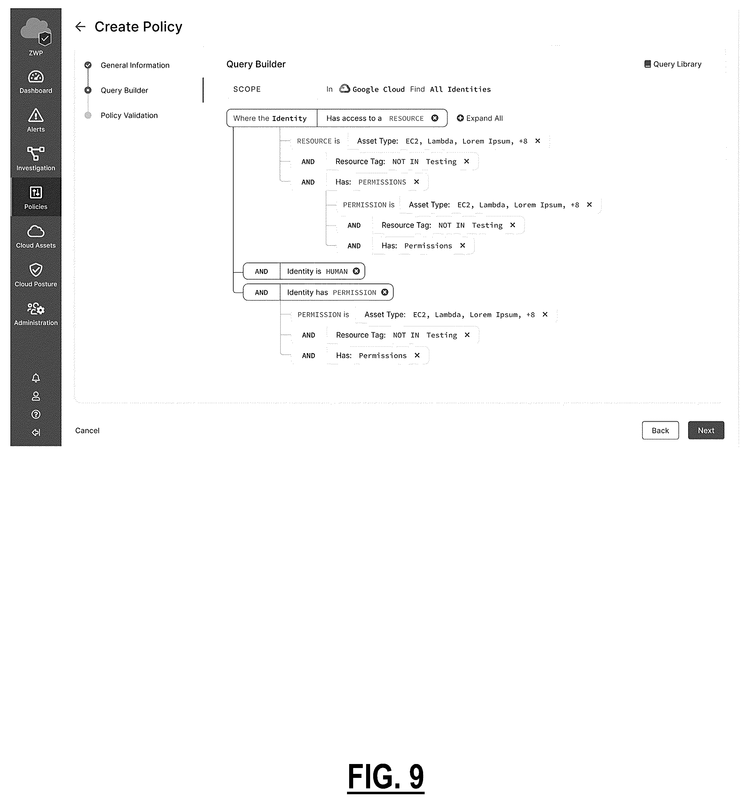 Patent US12353309 Figure 10 – Systems and methods for anomaly detection on resource activity logs