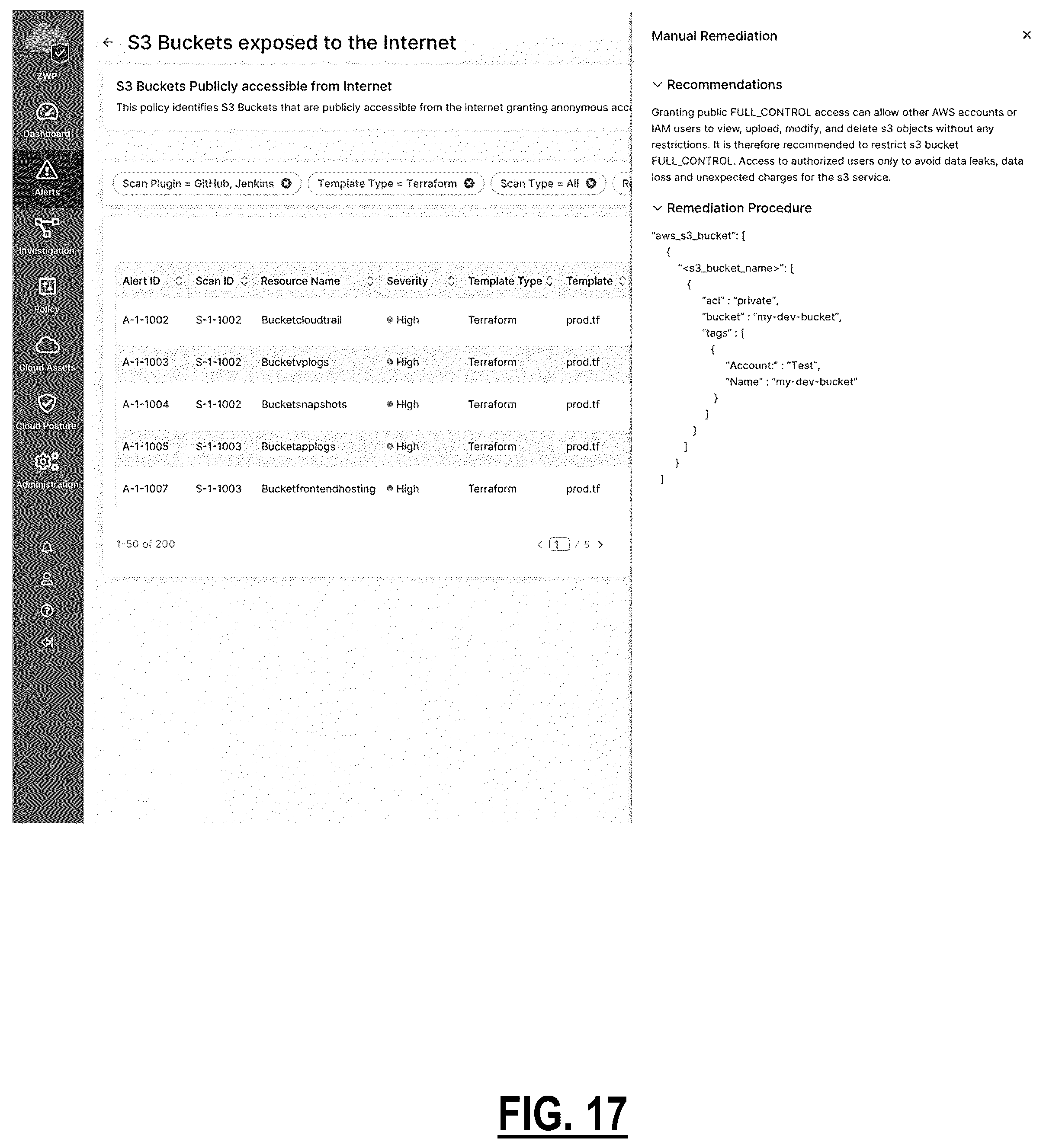 Patent US12353309 Figure 18 – Systems and methods for anomaly detection on resource activity logs