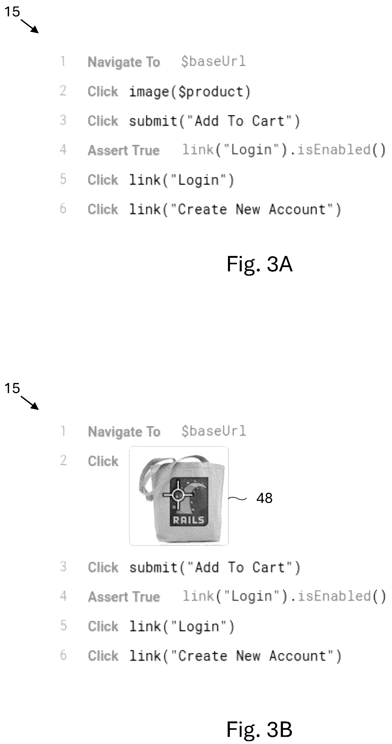 Patent US12353317 Figure 7 – Methods for creating test scripts and/or updating a model of an application