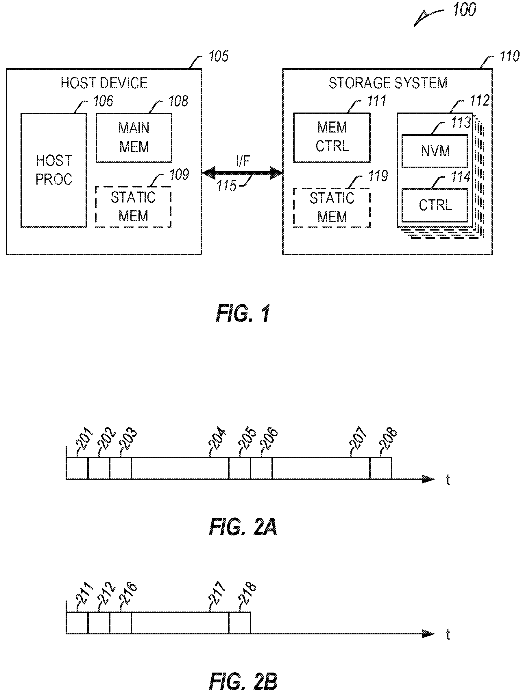 Patent US12353325 Figure 1 – Host logical-to-physical information refresh