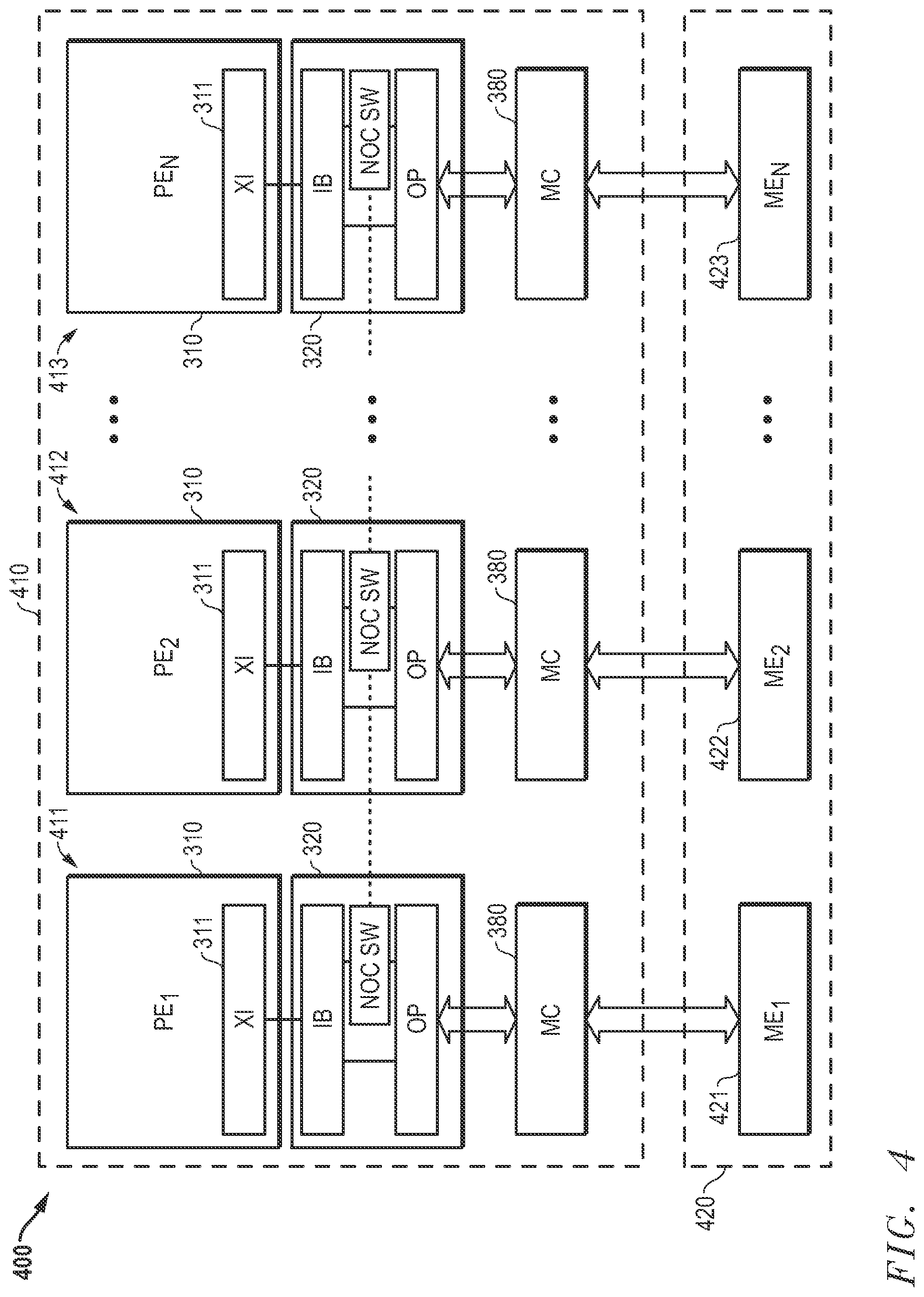 Patent US12353338 Figure 4 – Locality-based data processing